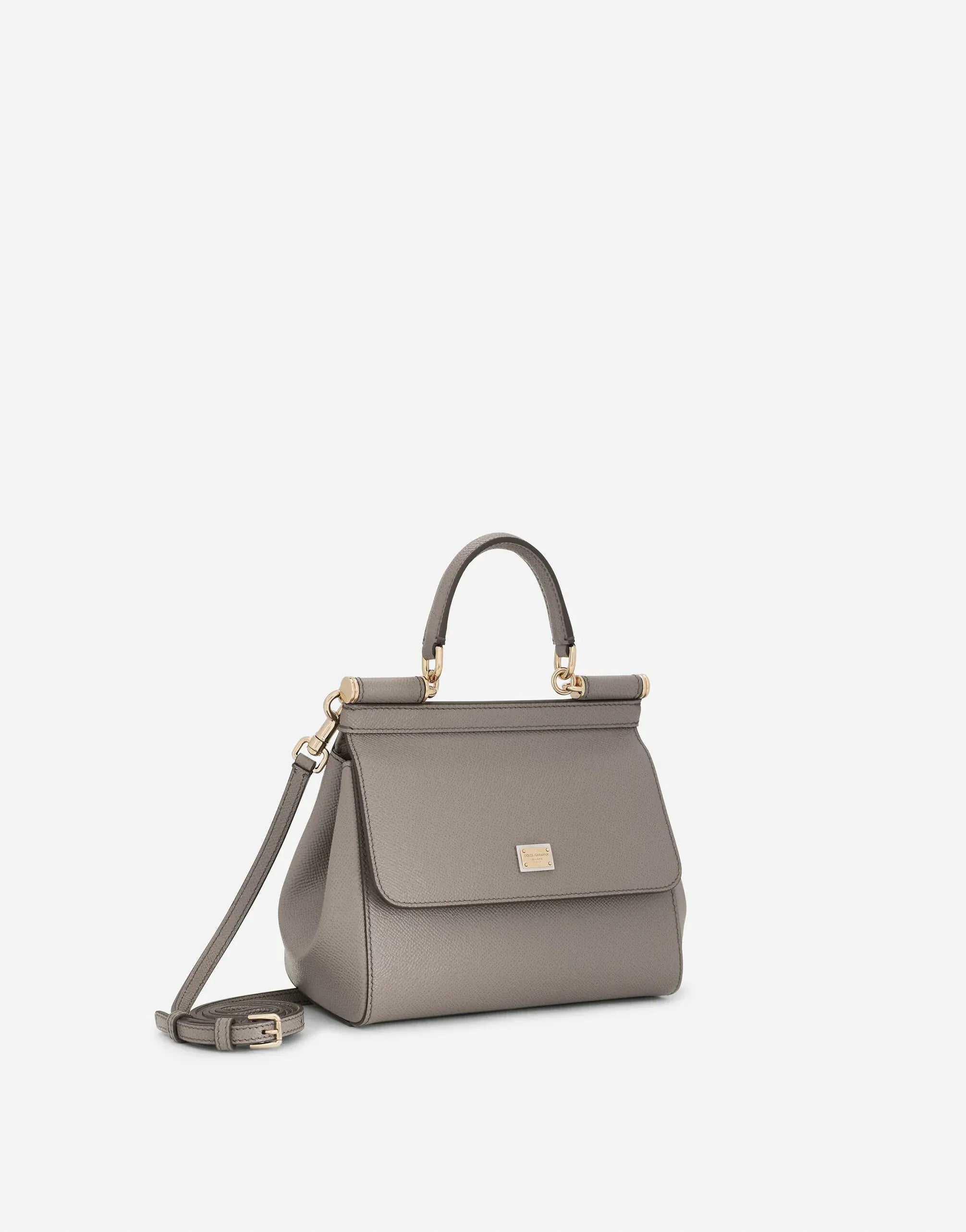 Dolce & Gabbana Beige Small Sicily Handbag