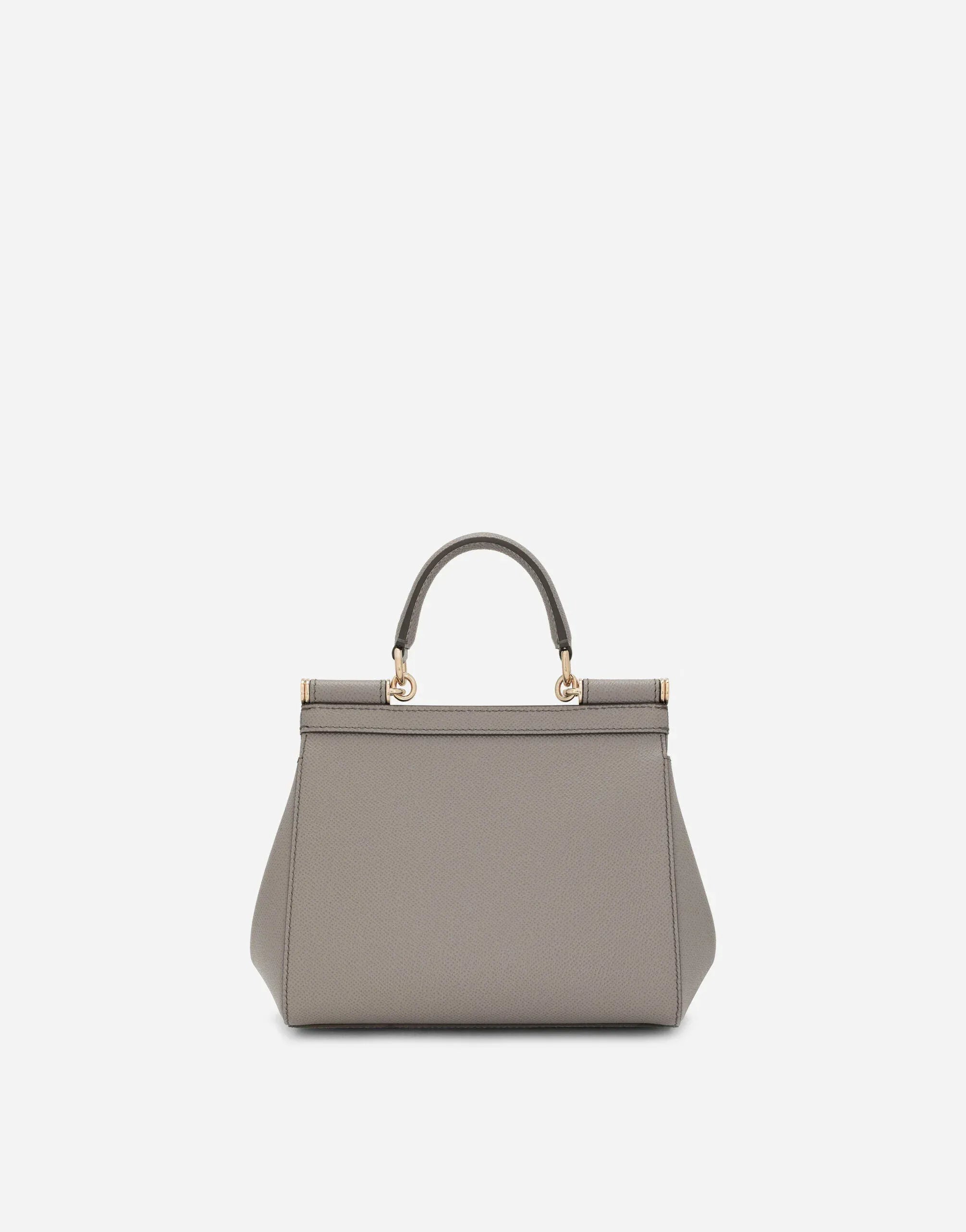 Dolce & Gabbana Beige Small Sicily Handbag