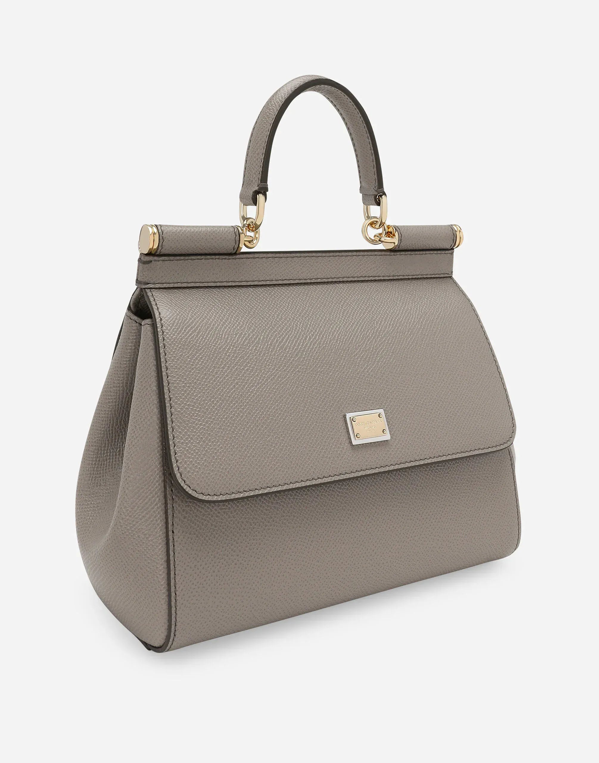 Dolce & Gabbana Beige Small Sicily Handbag