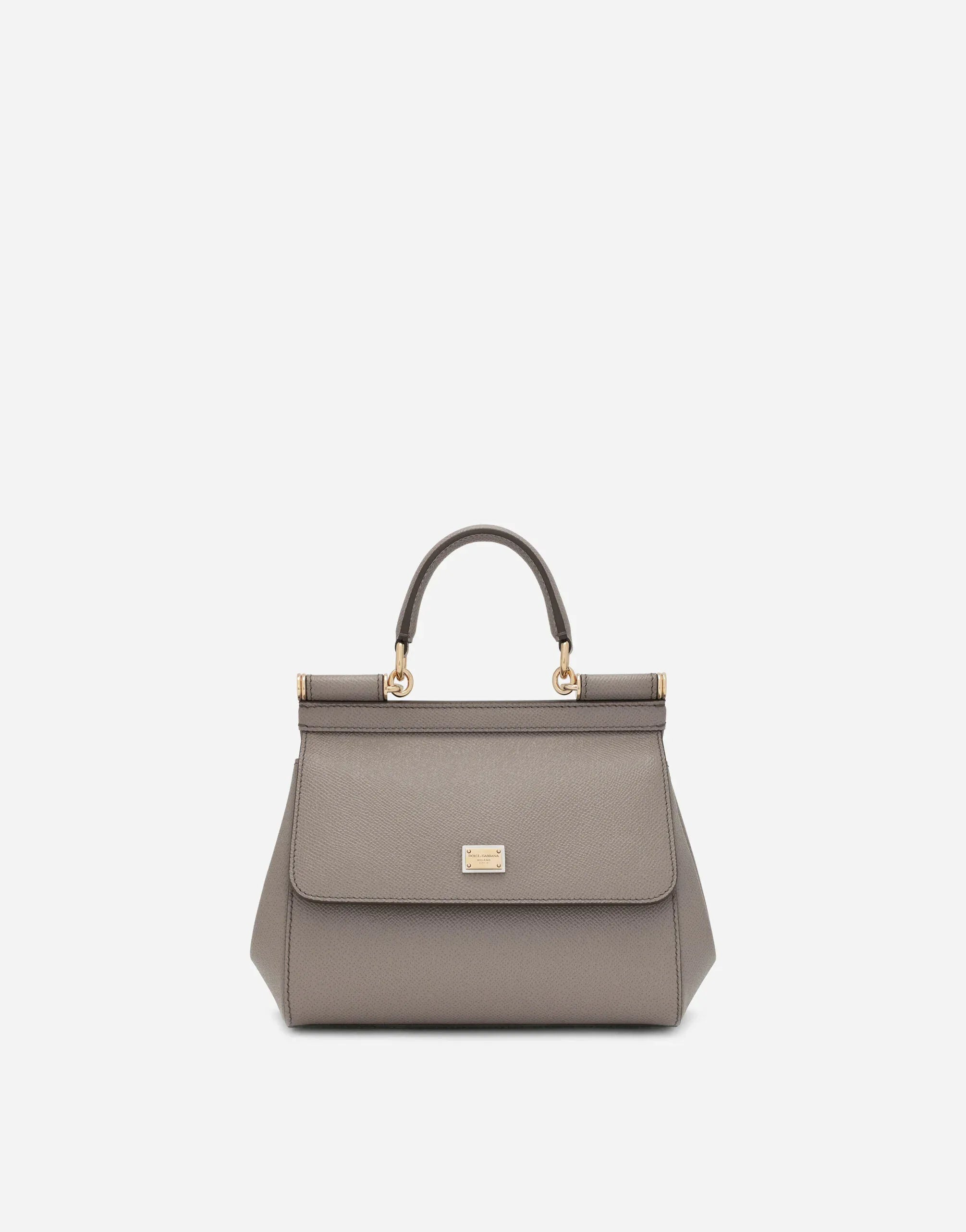 Dolce & Gabbana Beige Small Sicily Handbag