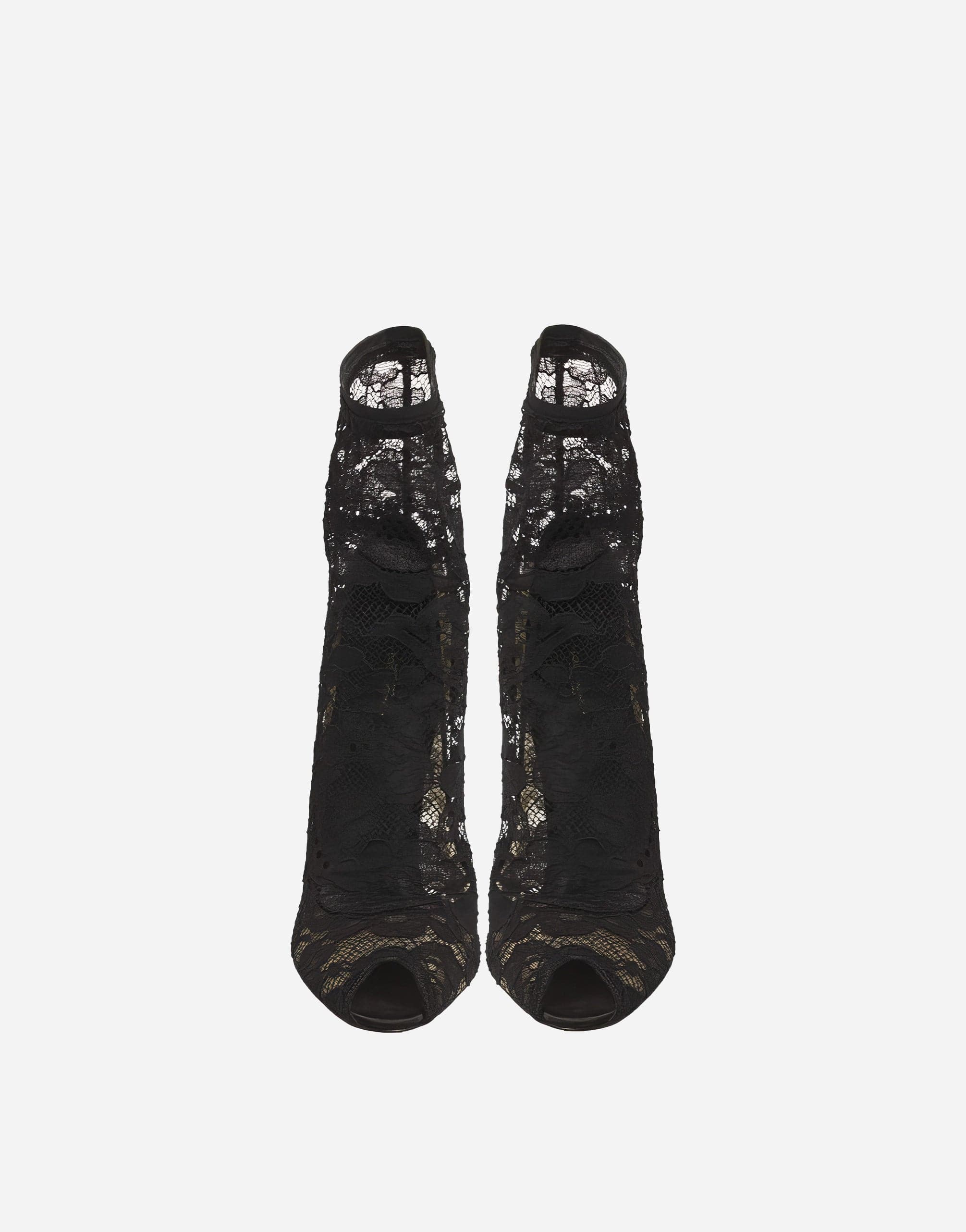 Dolce & Gabbana Bette Corded Tulle Boots