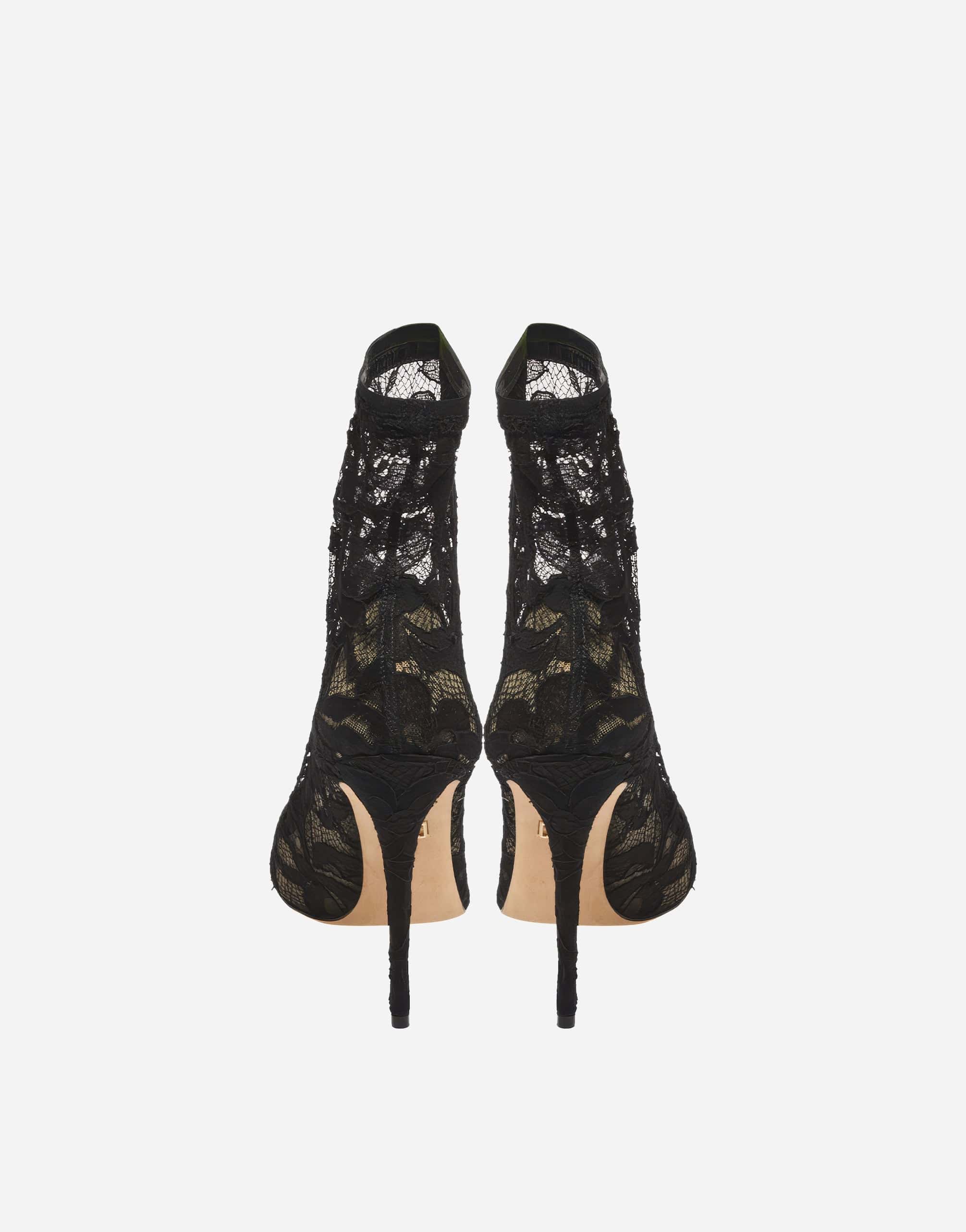 Dolce & Gabbana Bette Corded Tulle Boots