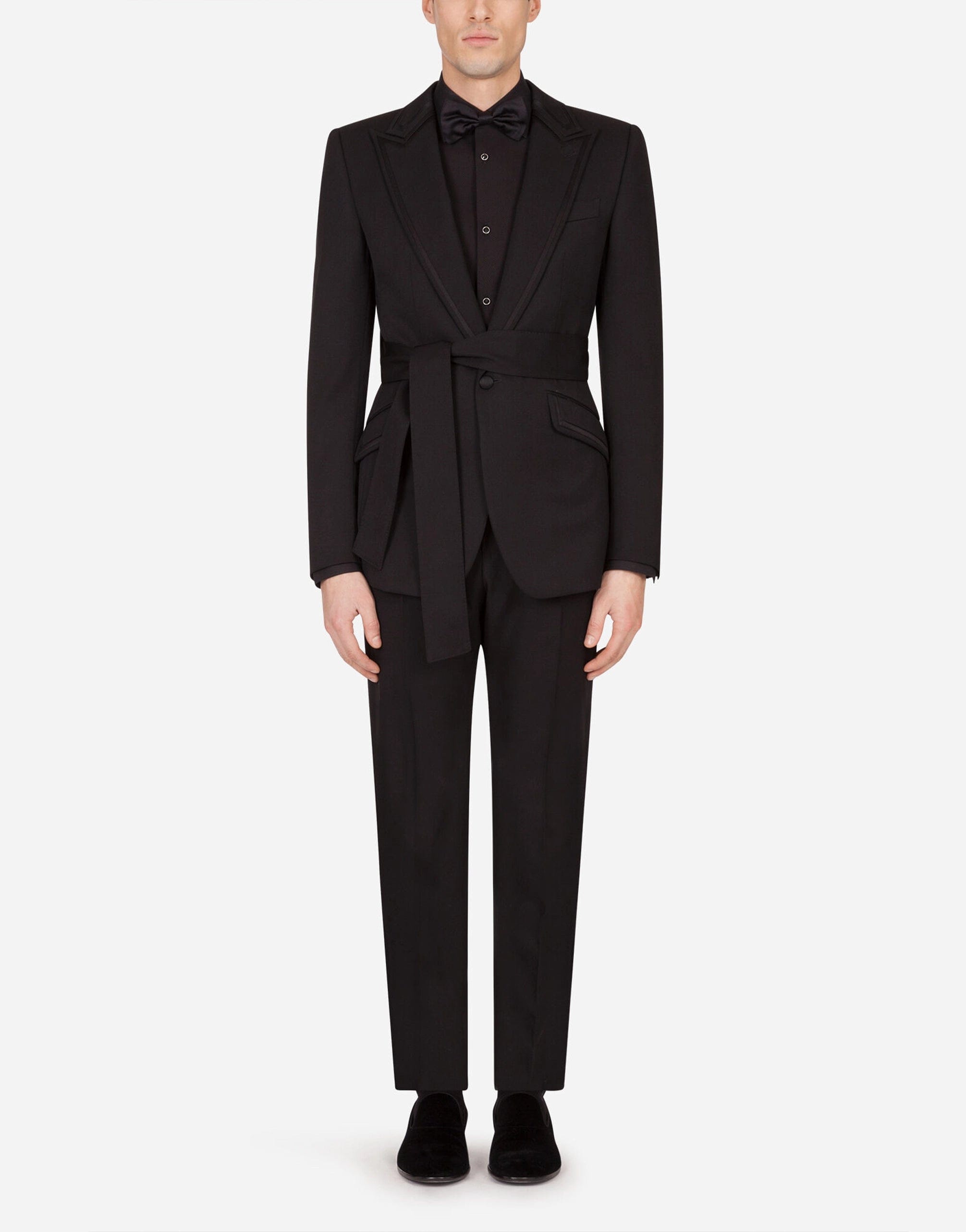 Dolce & Gabbana Bib-Front Cotton Shirt