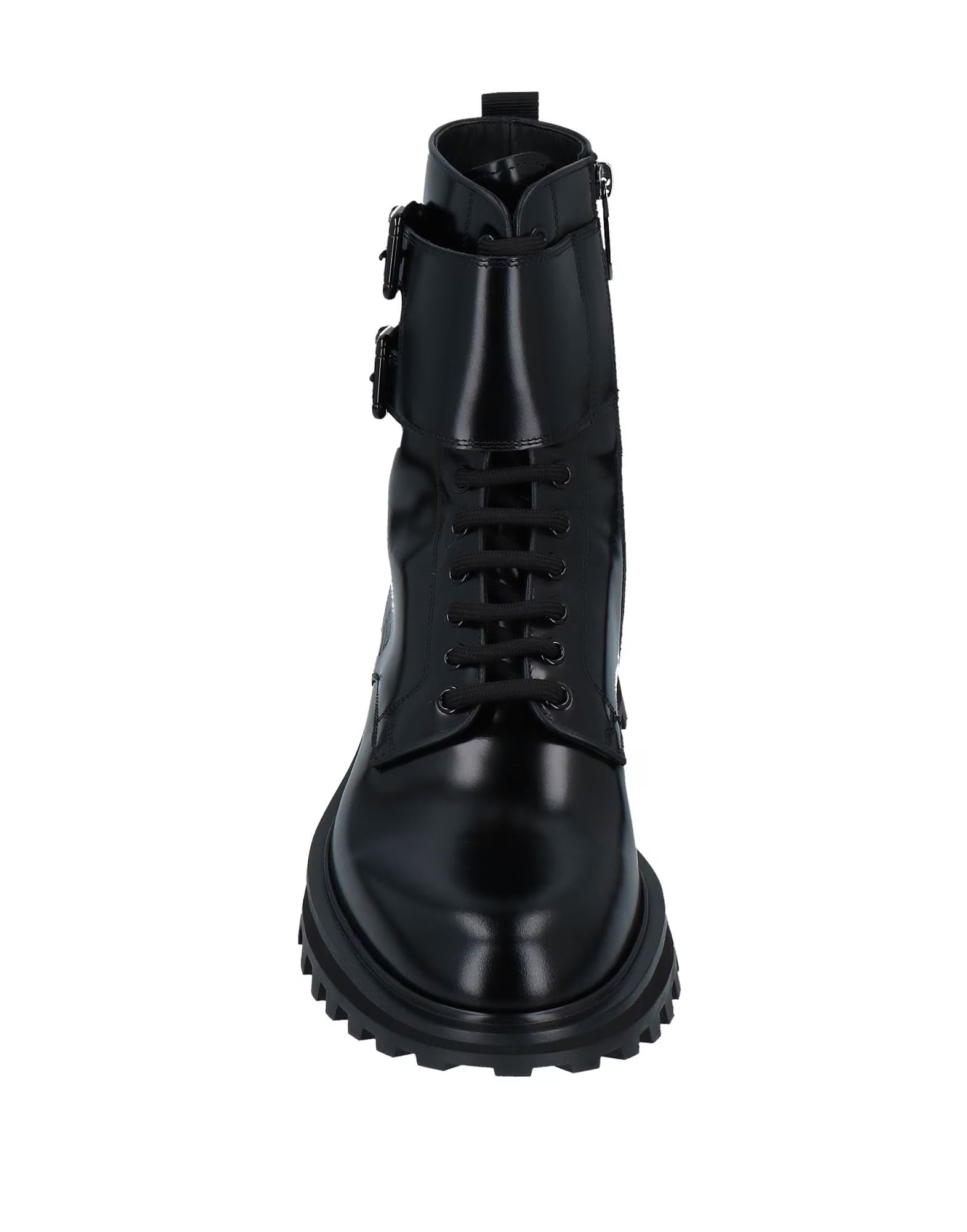 Dolce & Gabbana Black Combat Boots