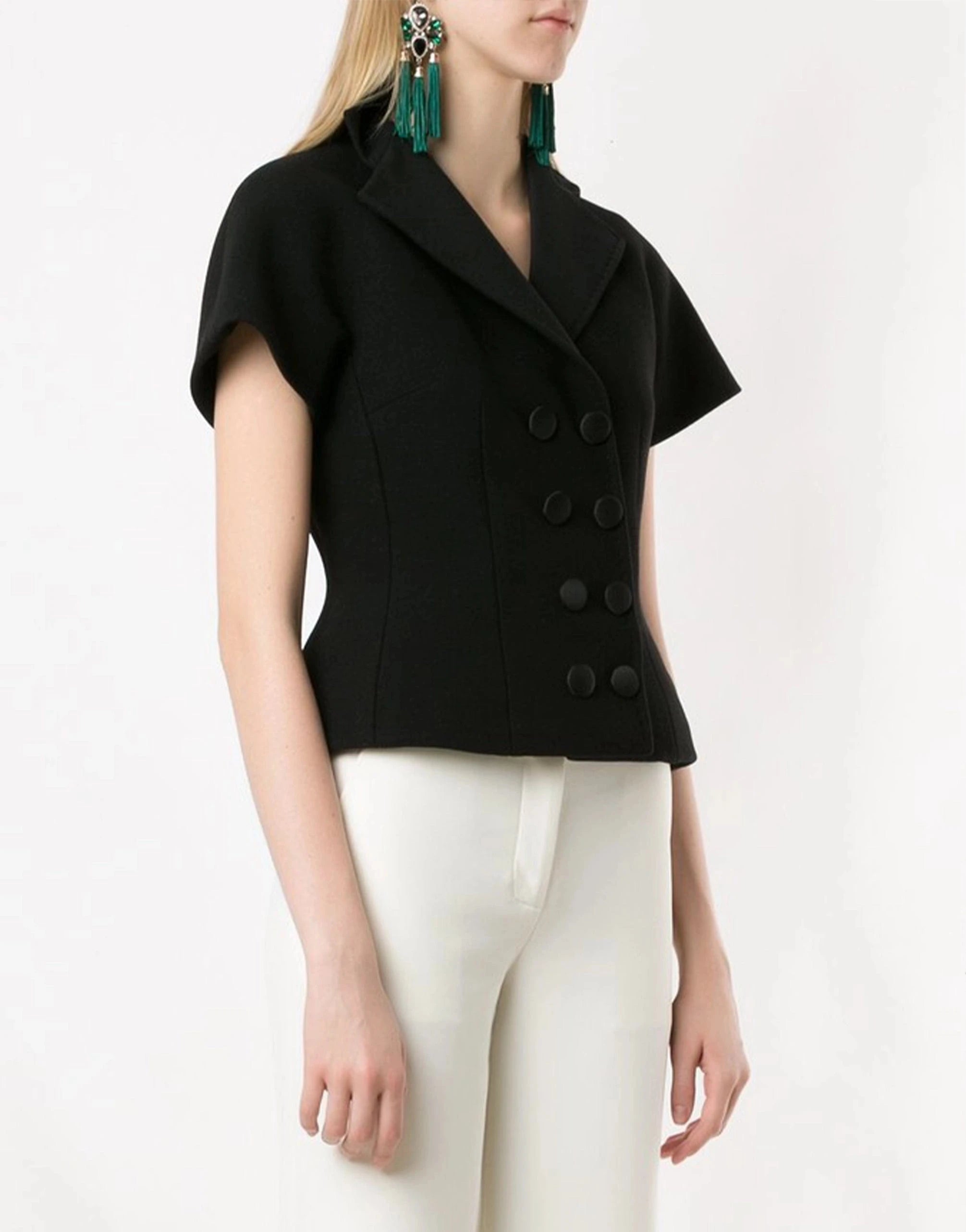 Dolce & Gabbana Cropped Double-Breasted Jacket