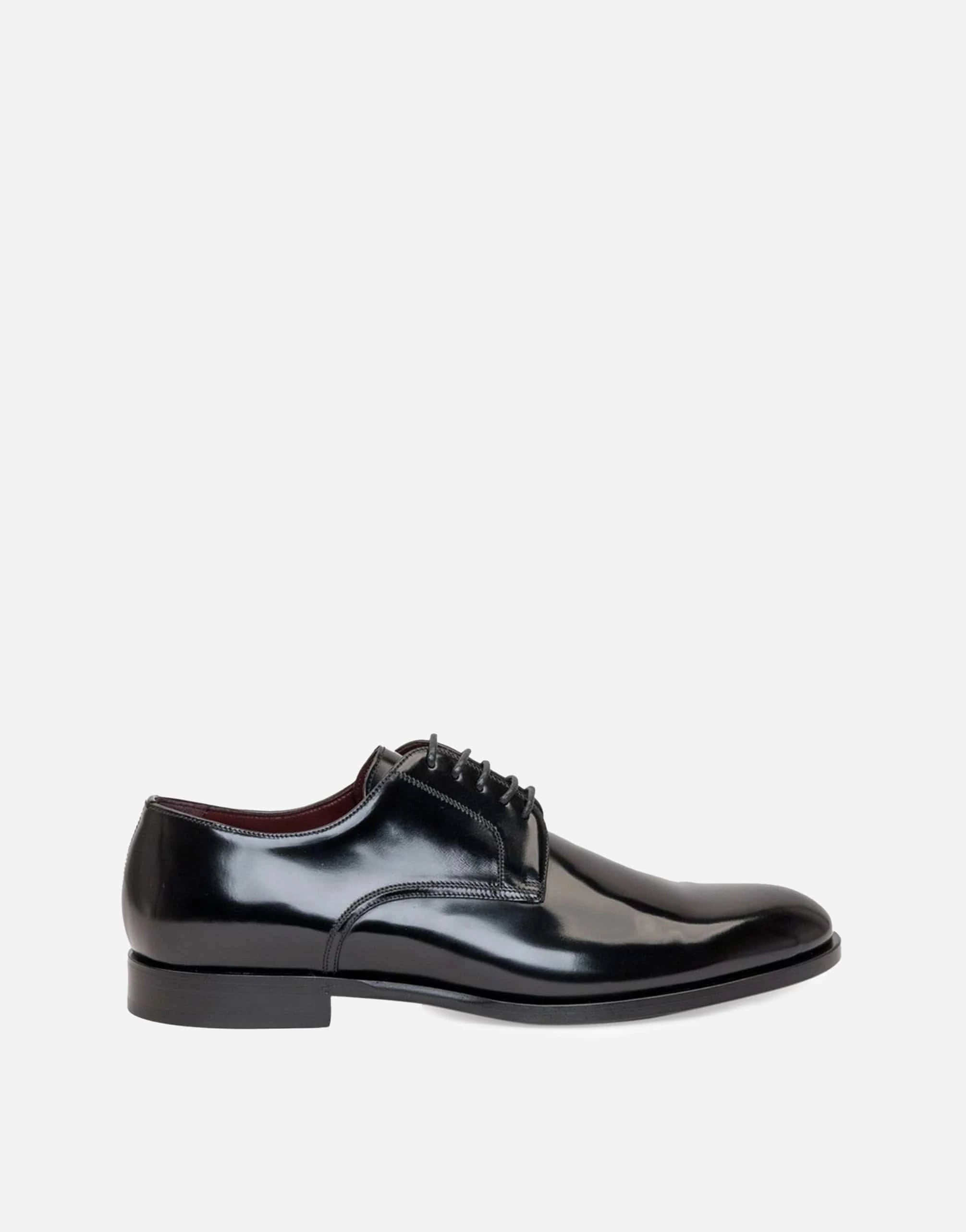 Dolce & Gabbana Black Derby Shoes