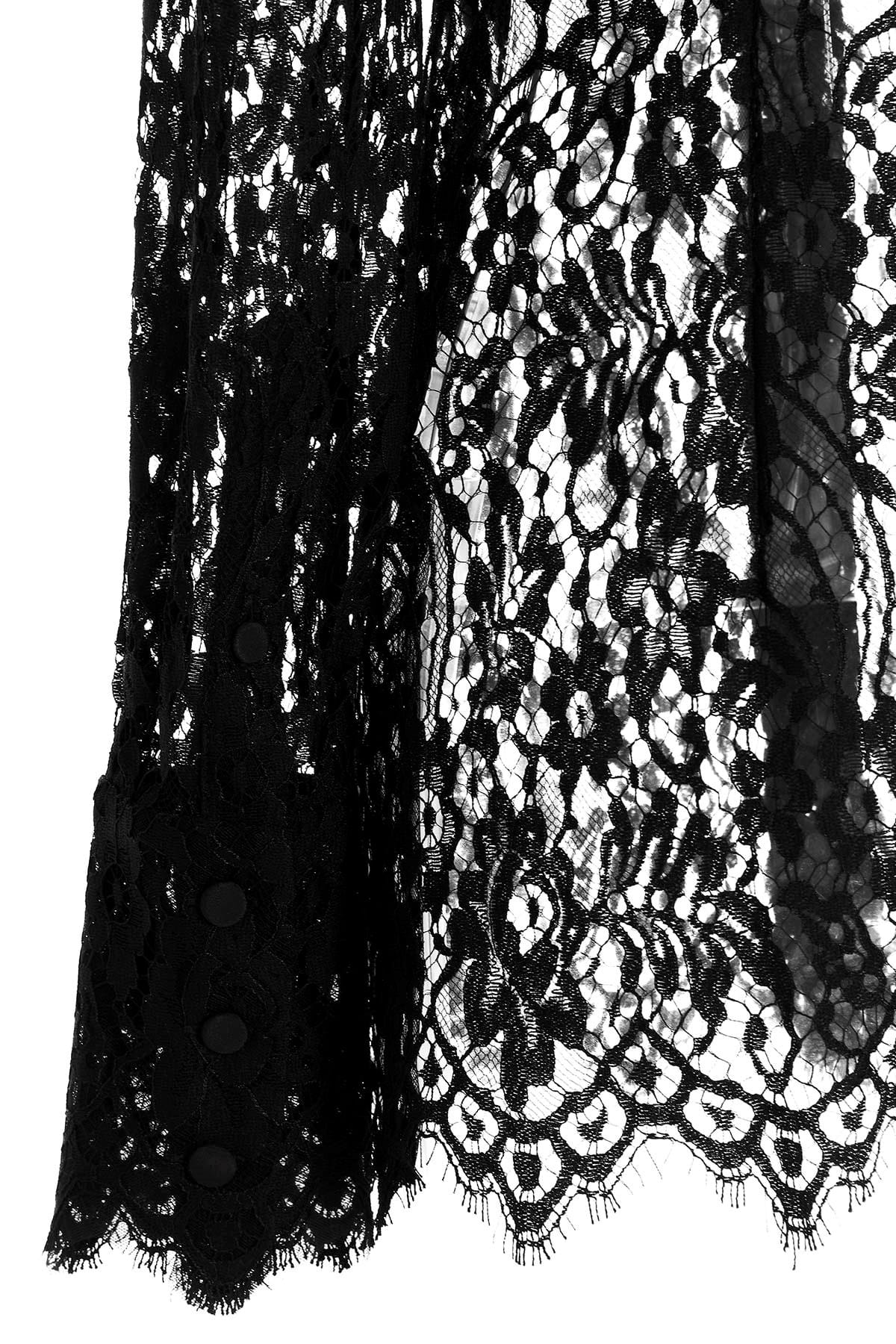 Dolce & Gabbana Dolce & Gabbana Black Lace Shirt