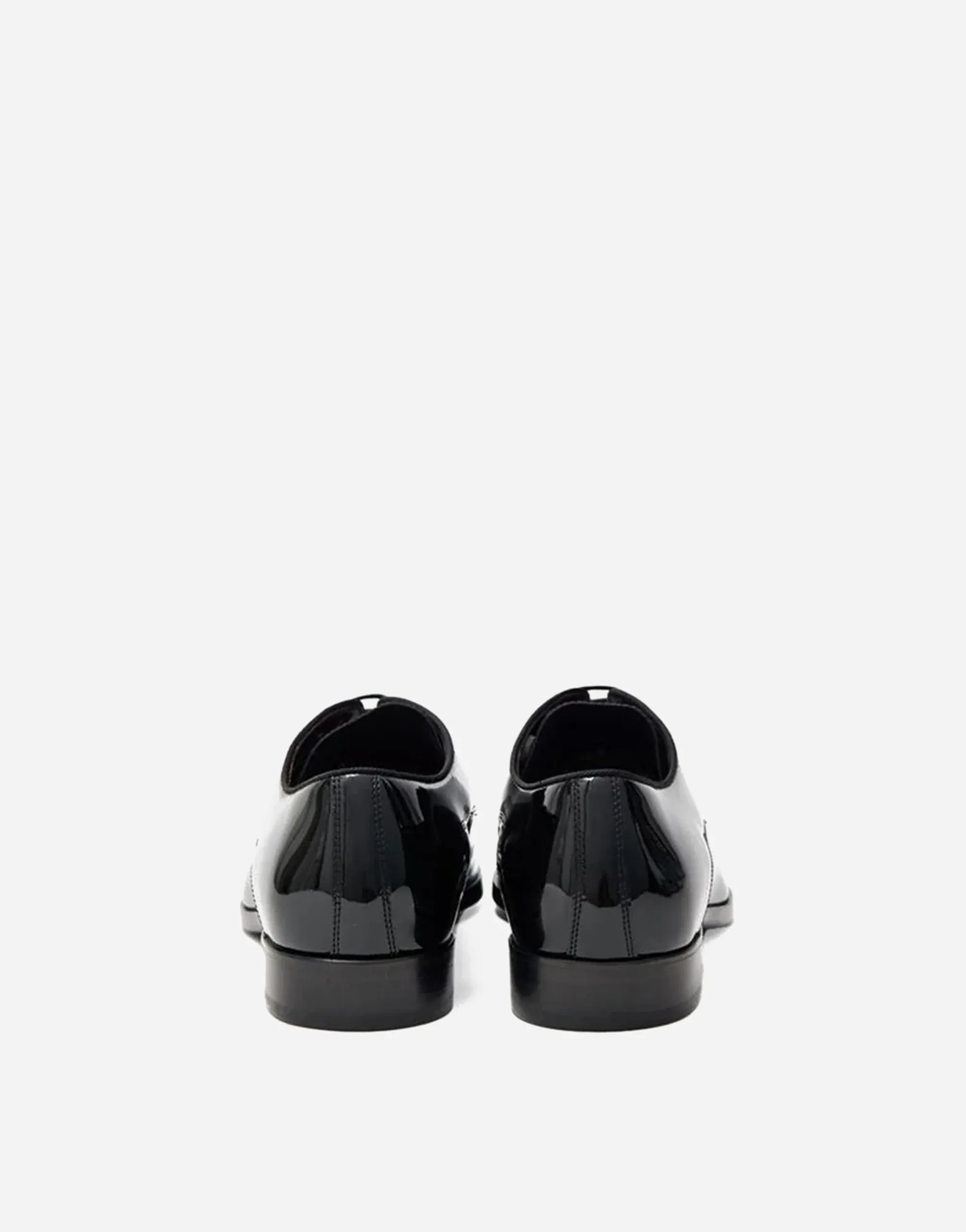 Dolce & Gabbana Black Oxford Derby Shoes