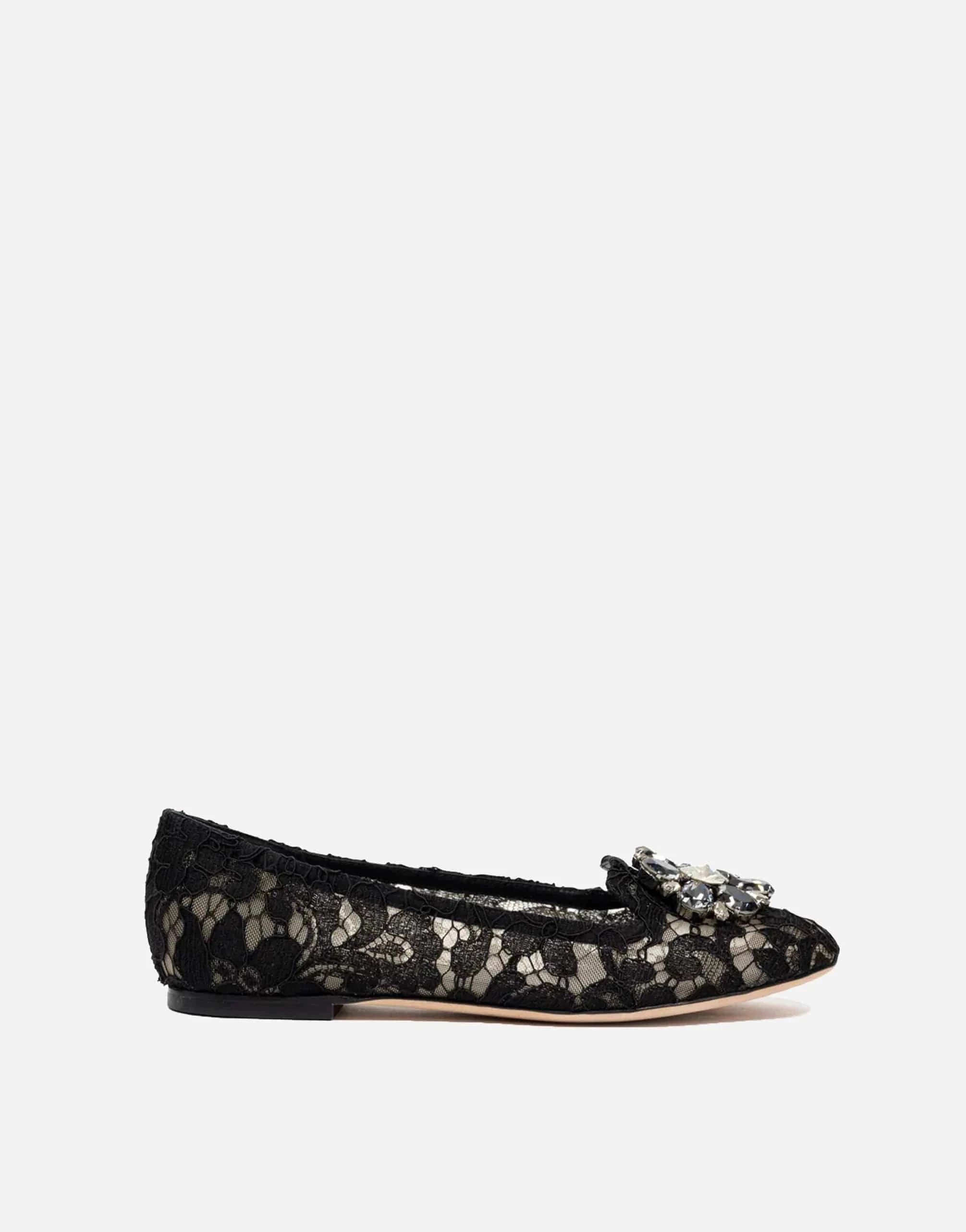 Dolce & Gabbana Taormina Lace Slippers