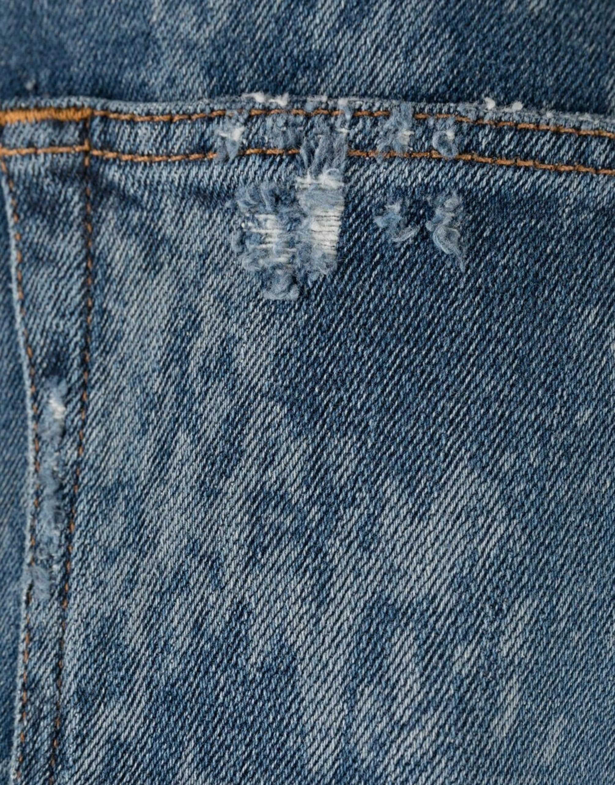 Dolce & Gabbana Bleached-Effect Slim-Fit Jeans