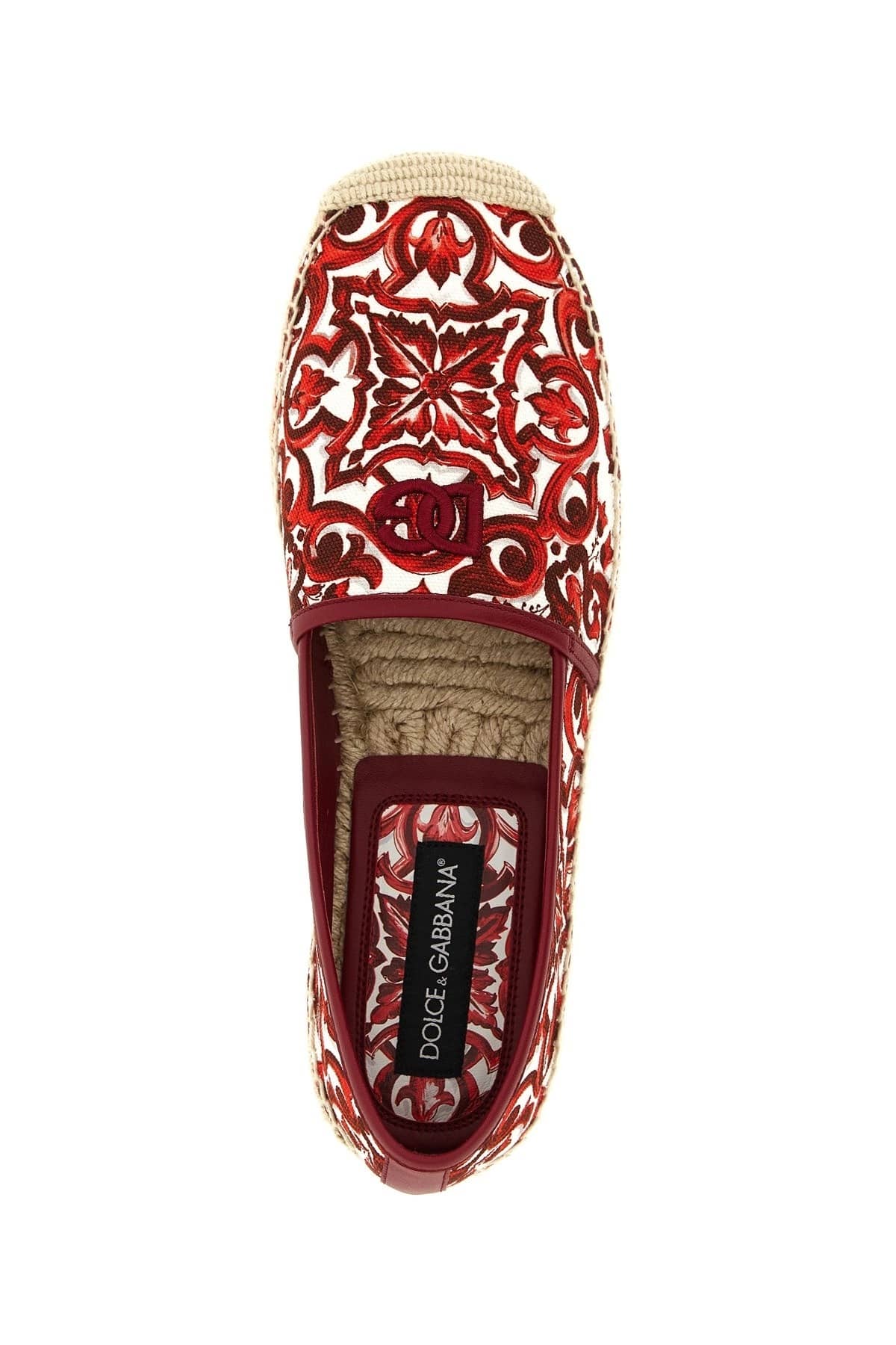 Dolce & Gabbana Dolce & Gabbana Boccaccio Maiolica Print Espadrilles
