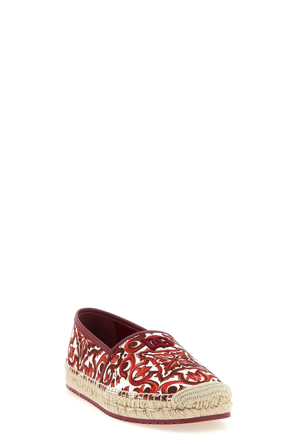 Dolce & Gabbana Dolce & Gabbana Boccaccio Maiolica Print Espadrilles