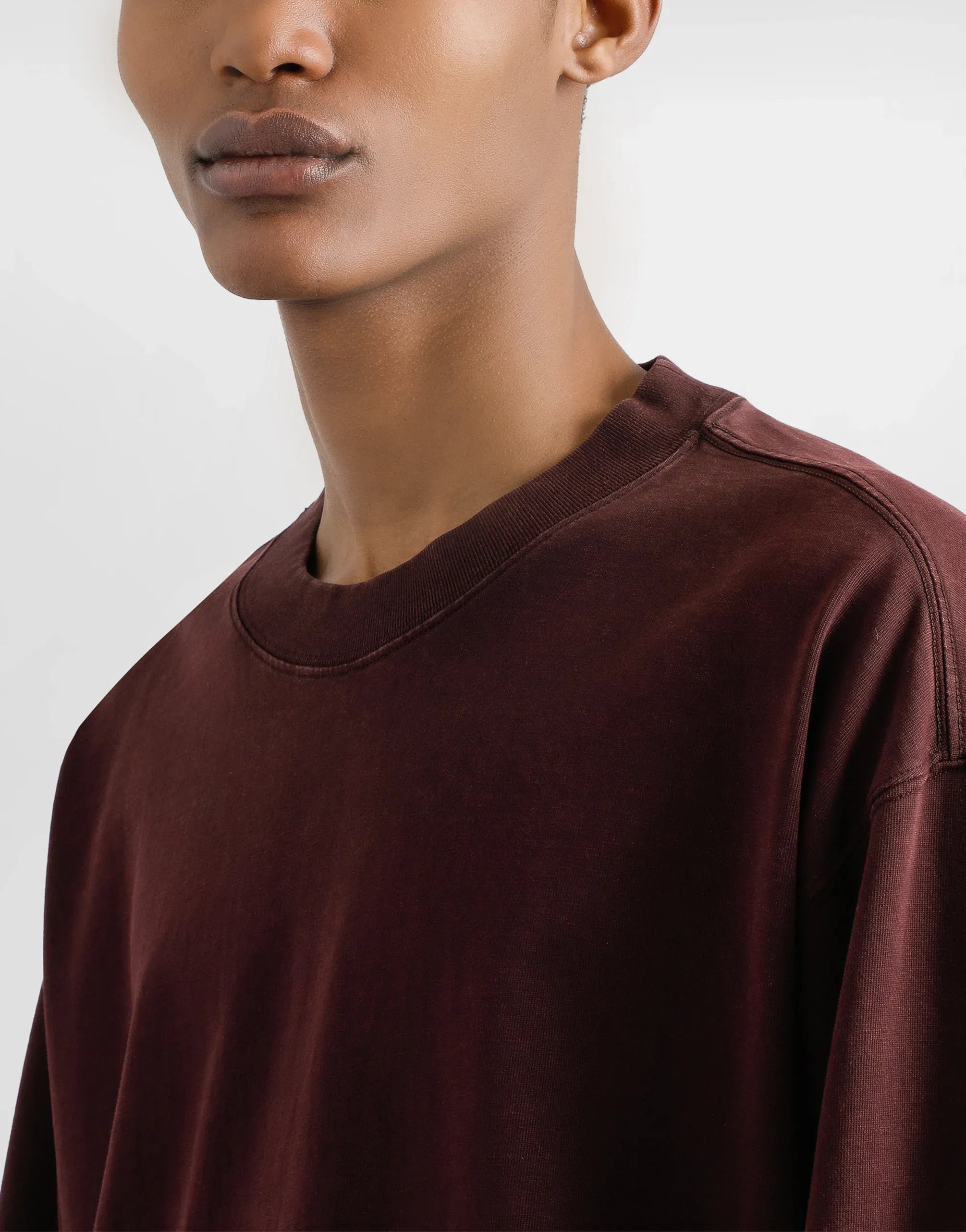 Dolce & Gabbana Bordeaux Cotton Sweatshirt