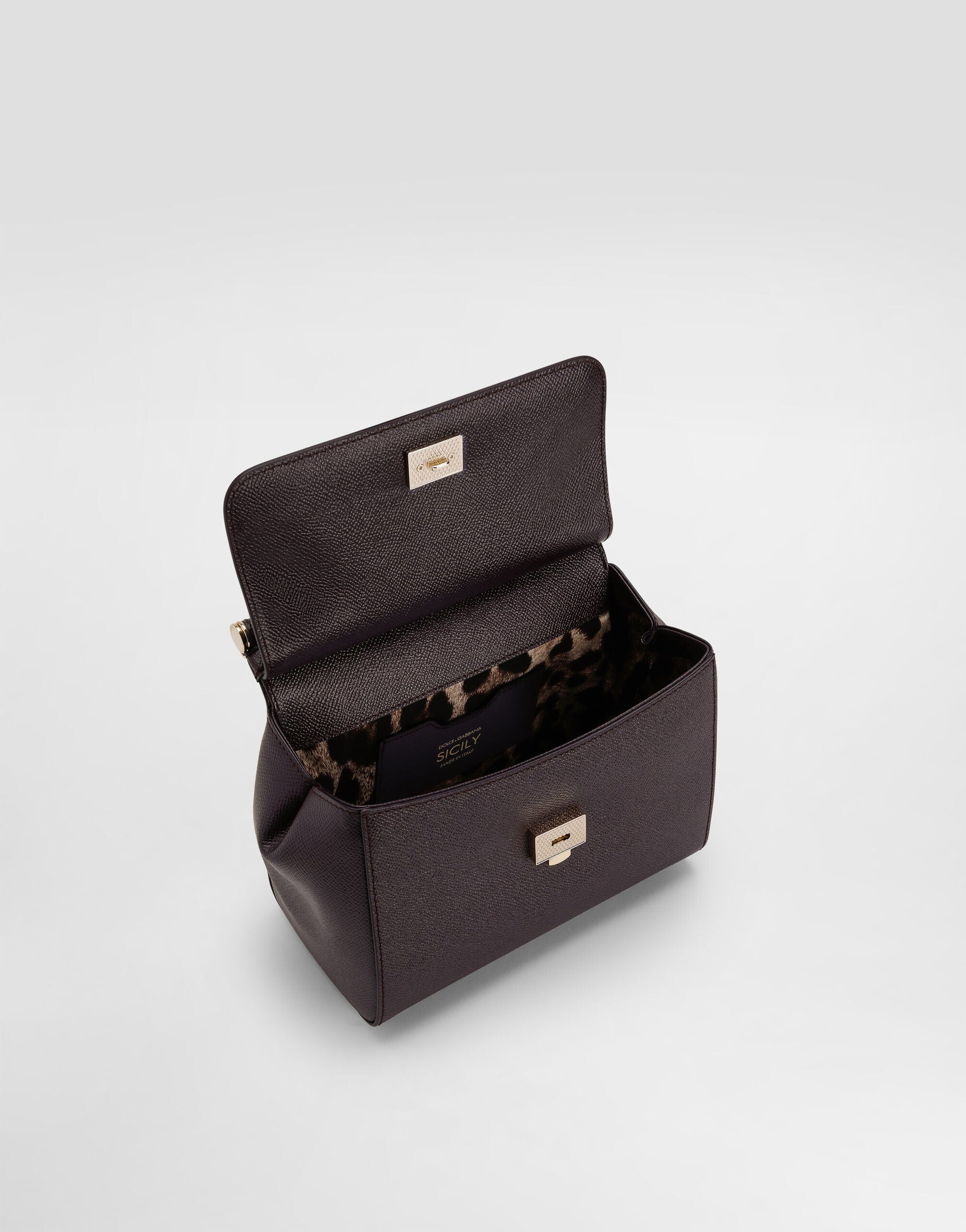 Dolce & Gabbana Bordeaux Medium Sicily handbag