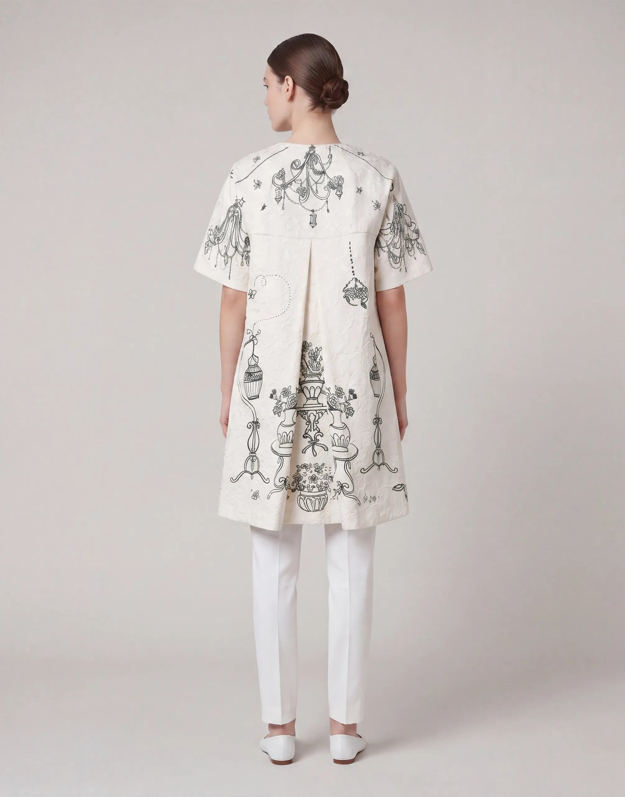 Dolce & Gabbana Botanical Garden Print Coat