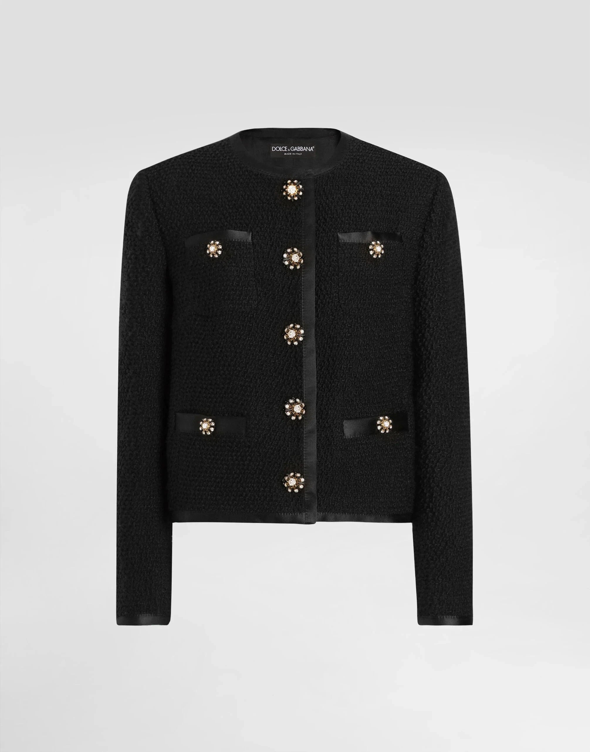 Dolce & Gabbana Bouclé Tweed Jacket