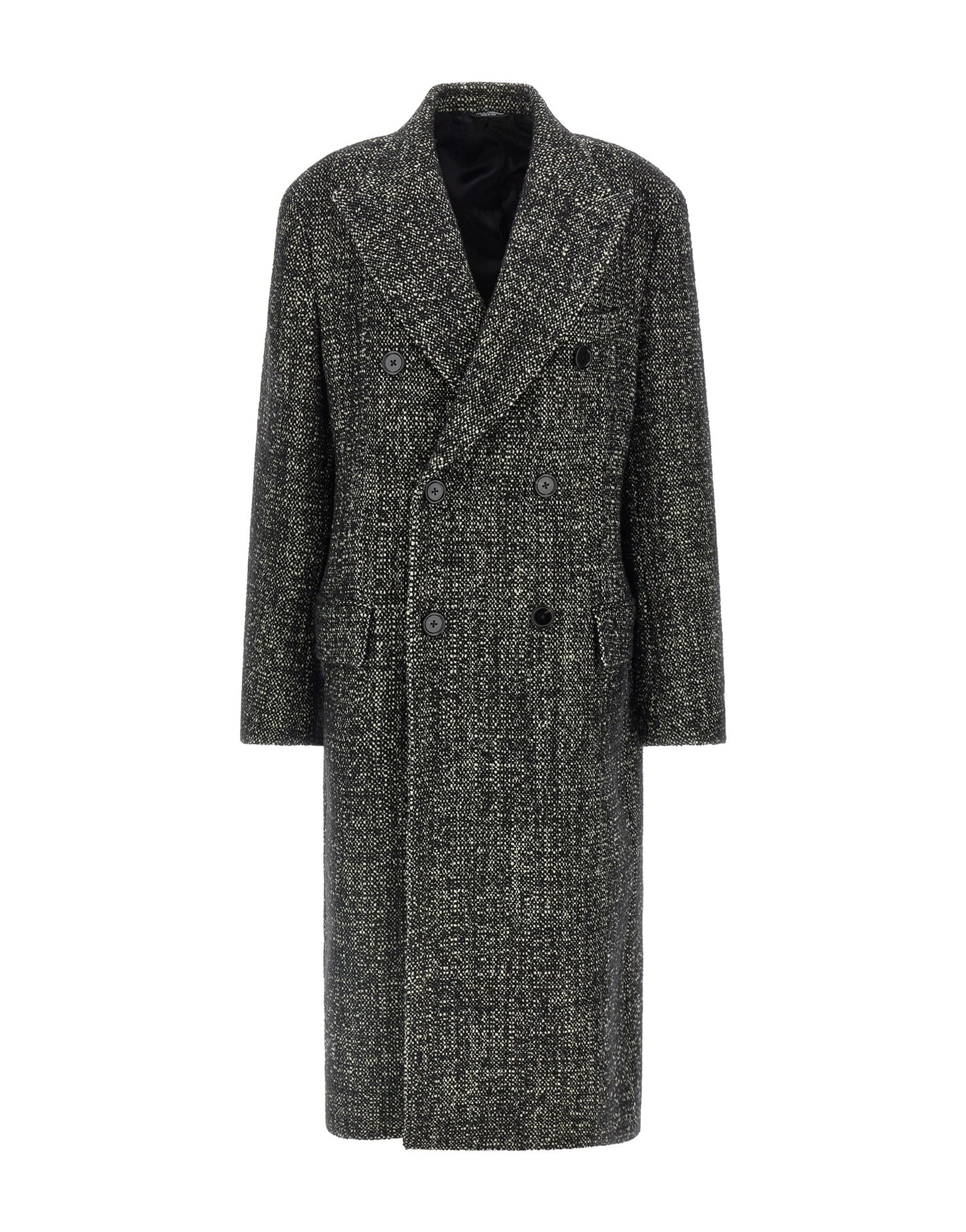 Dolce & Gabbana Dolce & Gabbana Bouclé Wool Coat