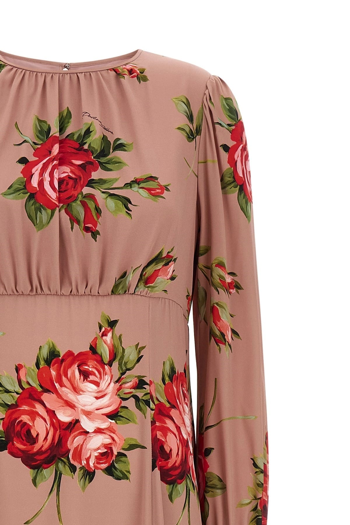 Dolce & Gabbana Dolce & Gabbana Bouquet Rose Dress