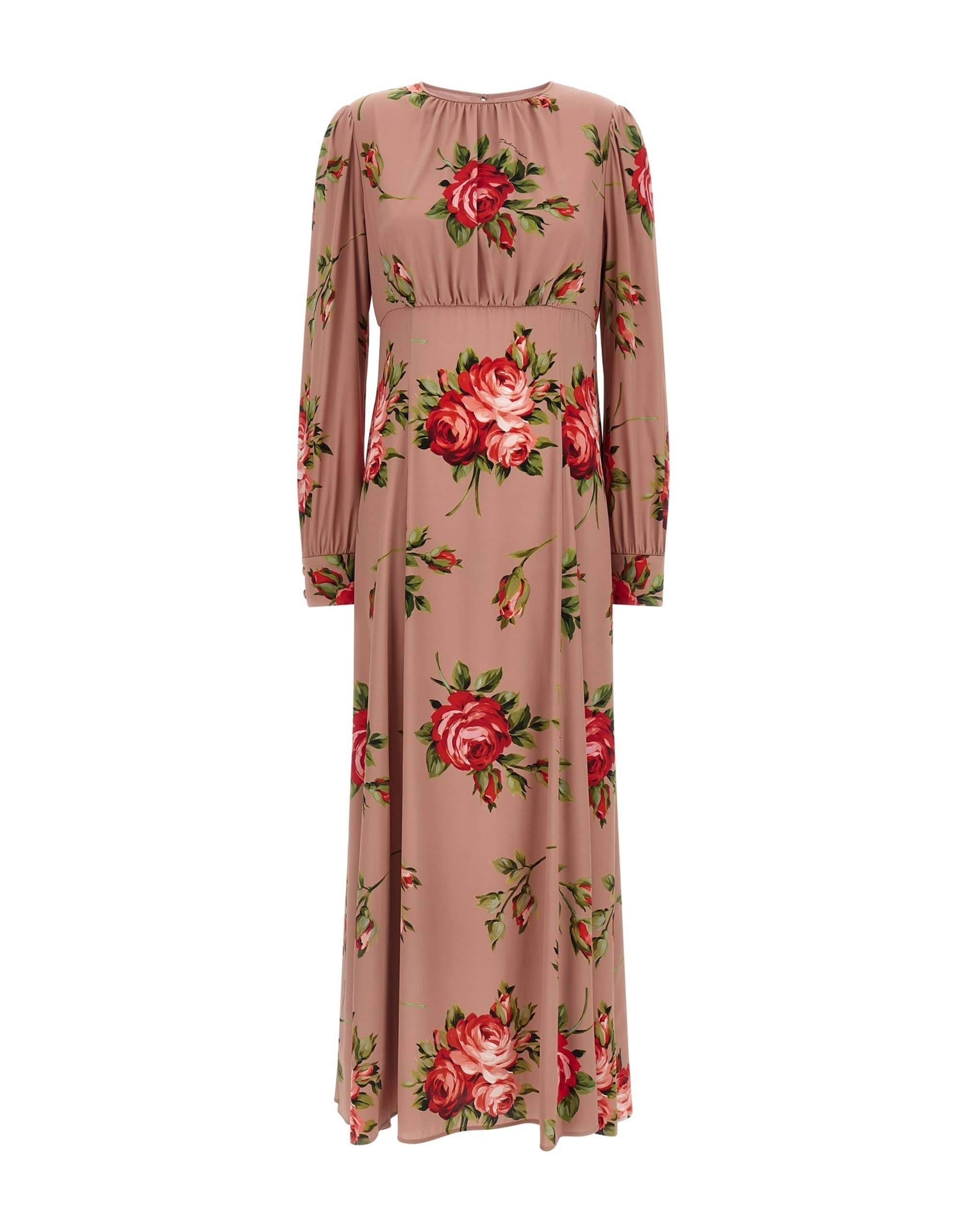 Dolce & Gabbana Dolce & Gabbana Bouquet Rose Dress