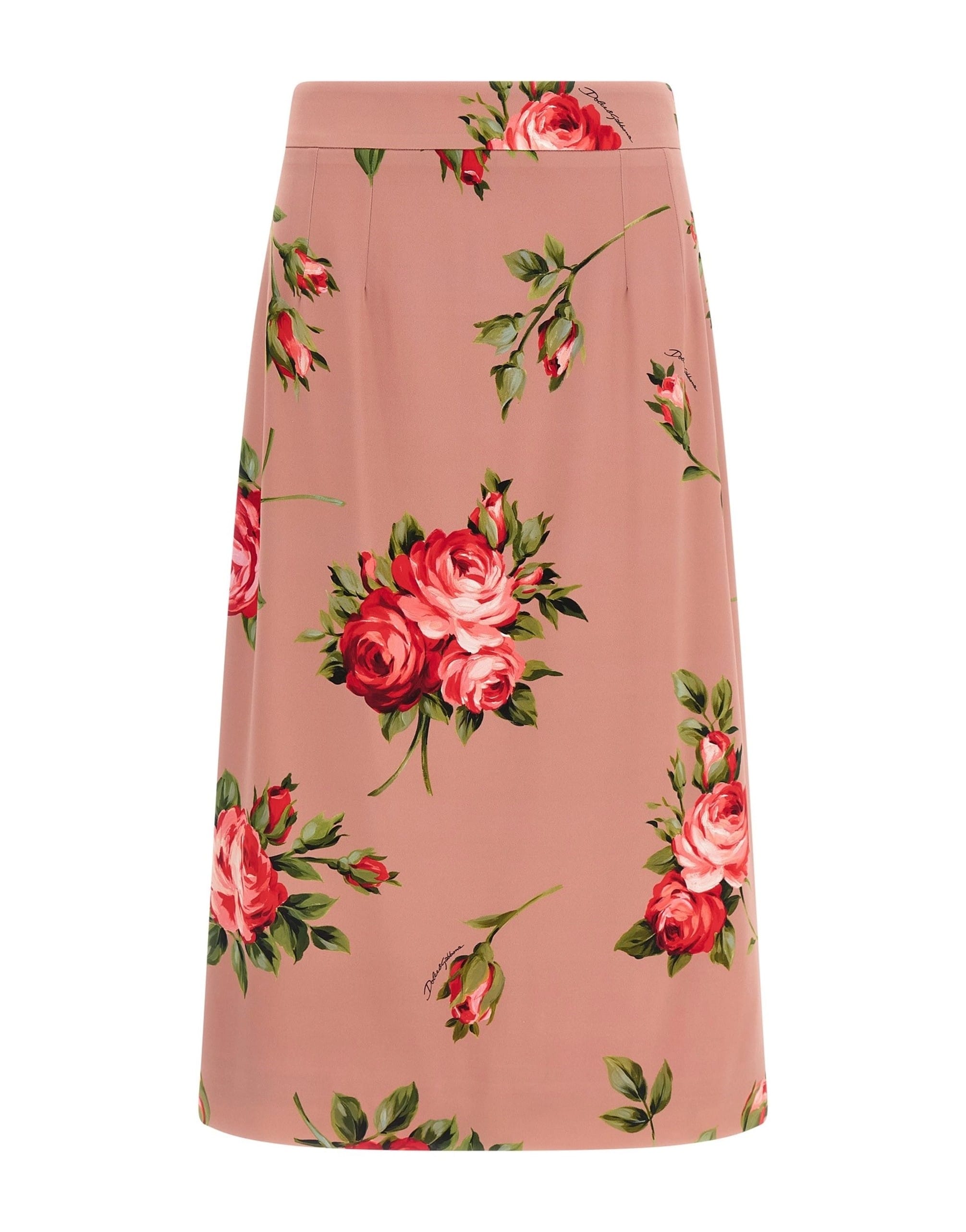 Dolce & Gabbana Dolce & Gabbana Bouquet Rose Skirt