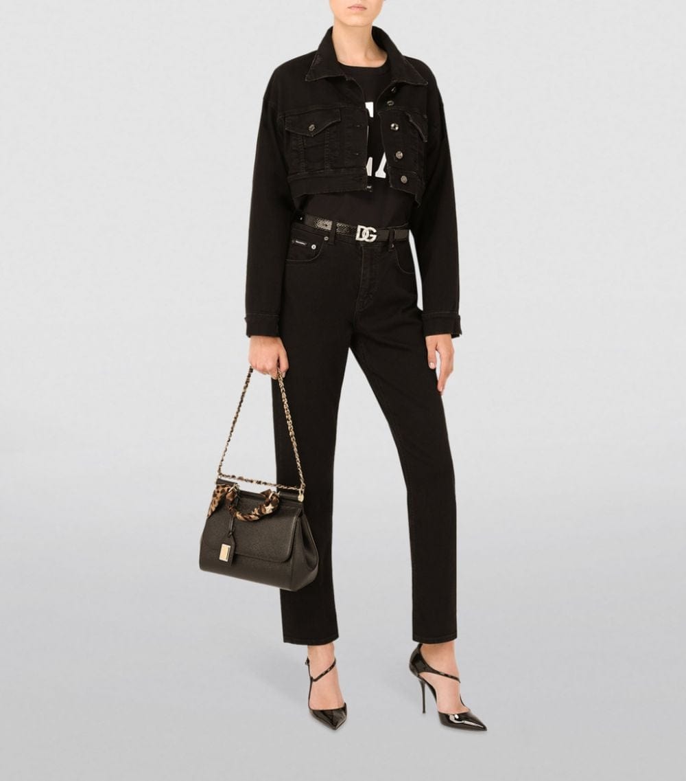 Dolce & Gabbana Boyfriend Jeans With Rips