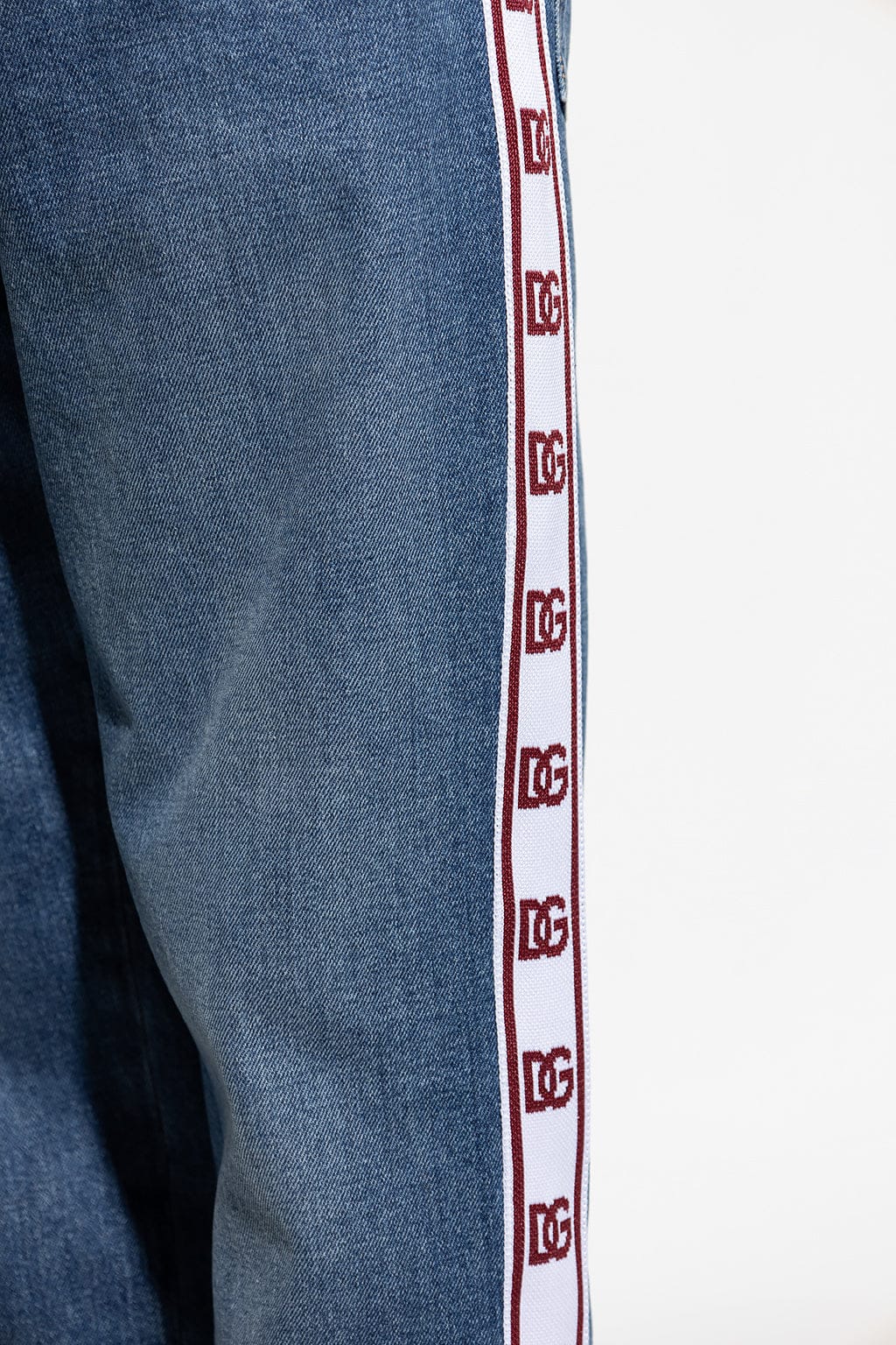 Dolce & Gabbana Branded Bands Loose Jogger Jeans