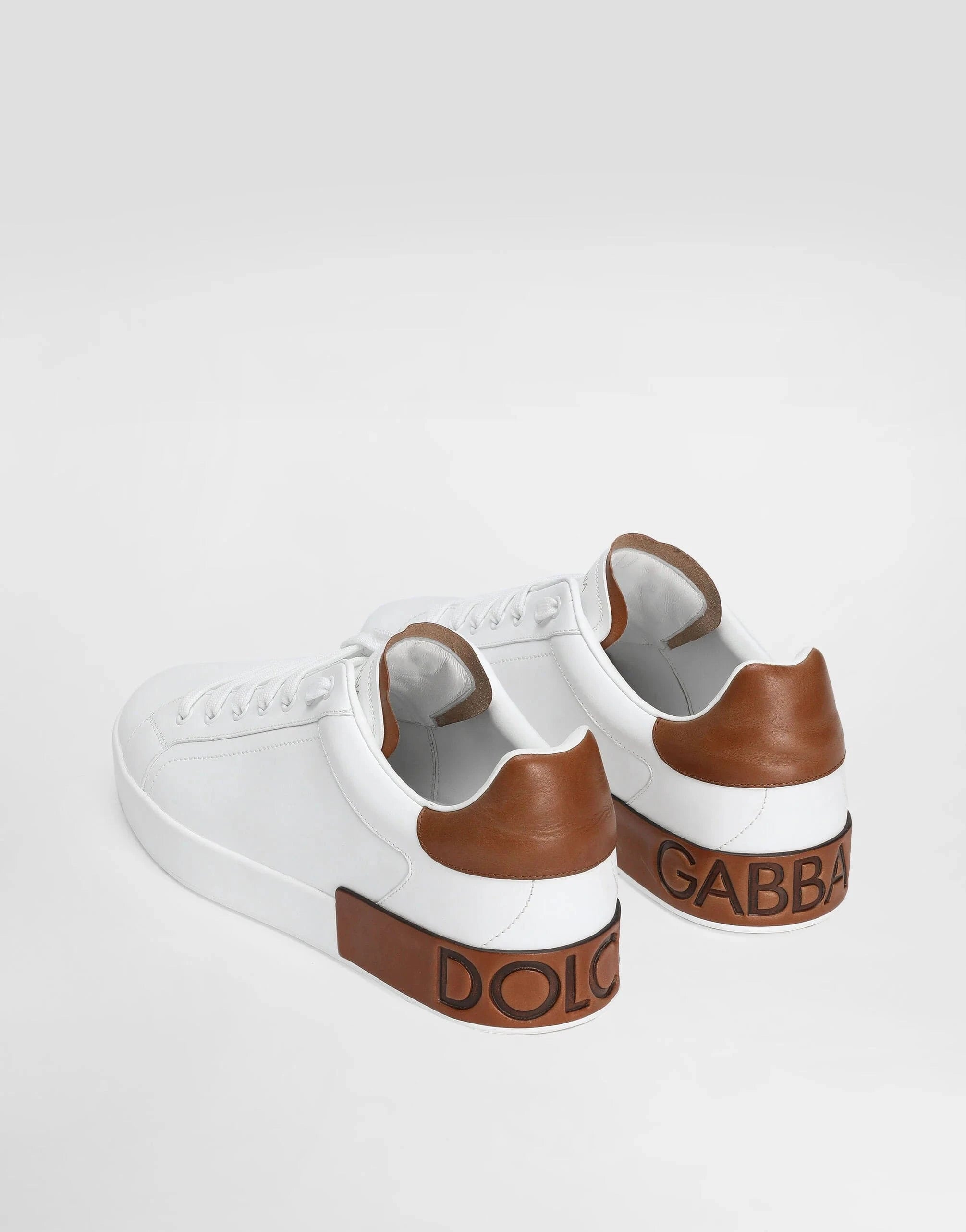 Dolce & Gabbana Branded Spoiler Portofino Sneakers
