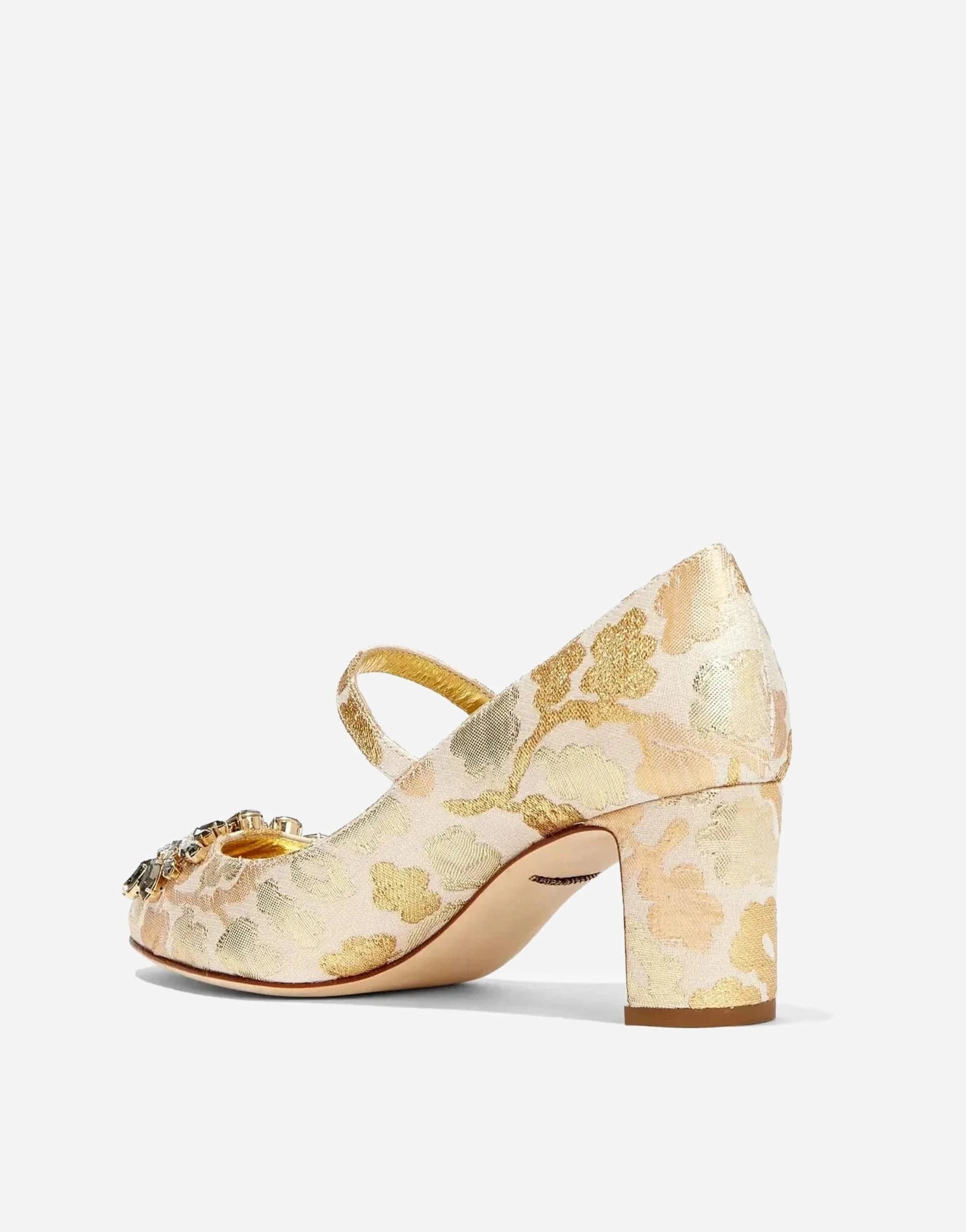 Dolce & Gabbana Brocade Mary Jane Pumps