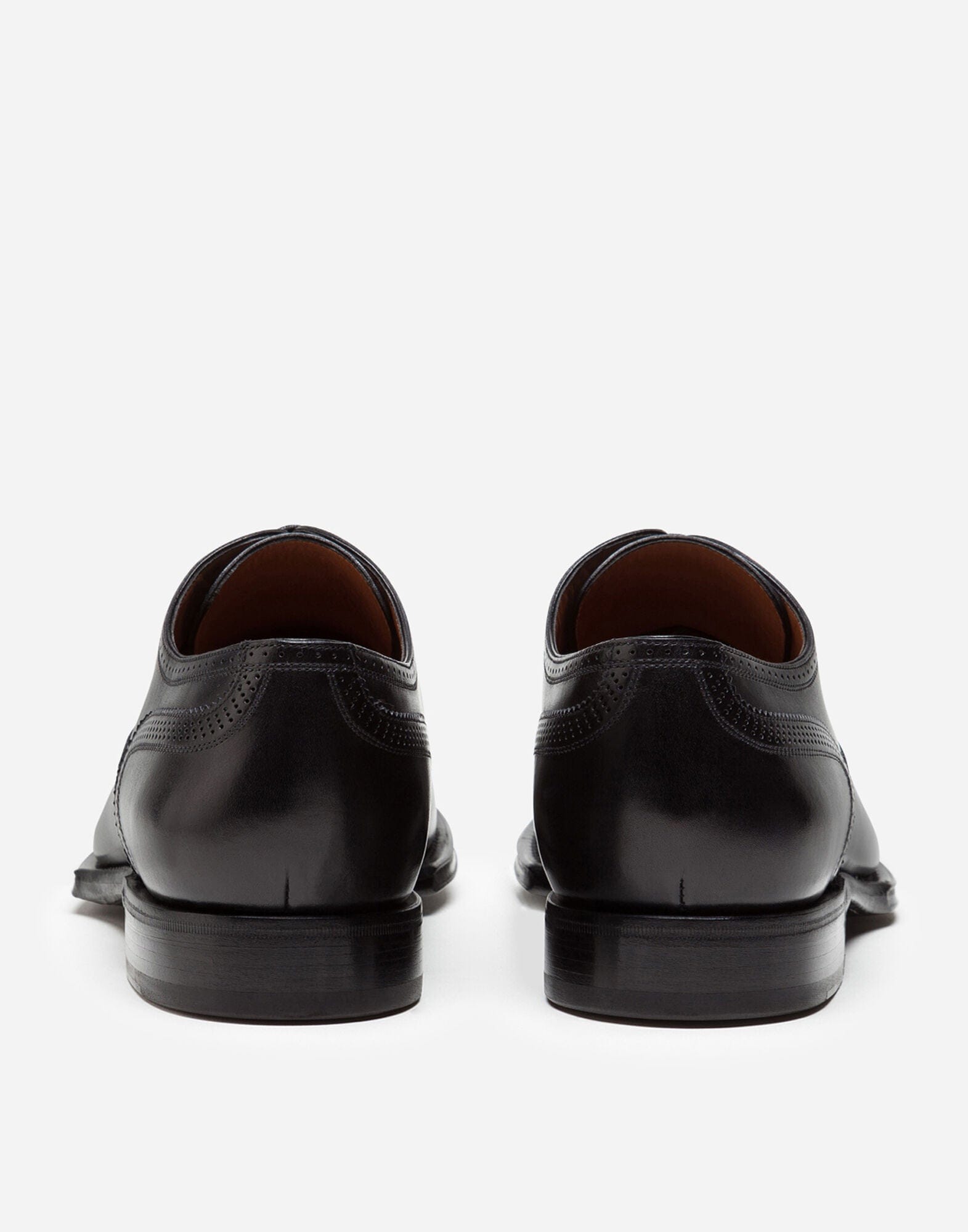 Dolce & Gabbana Brogue Detail Derby Shoes