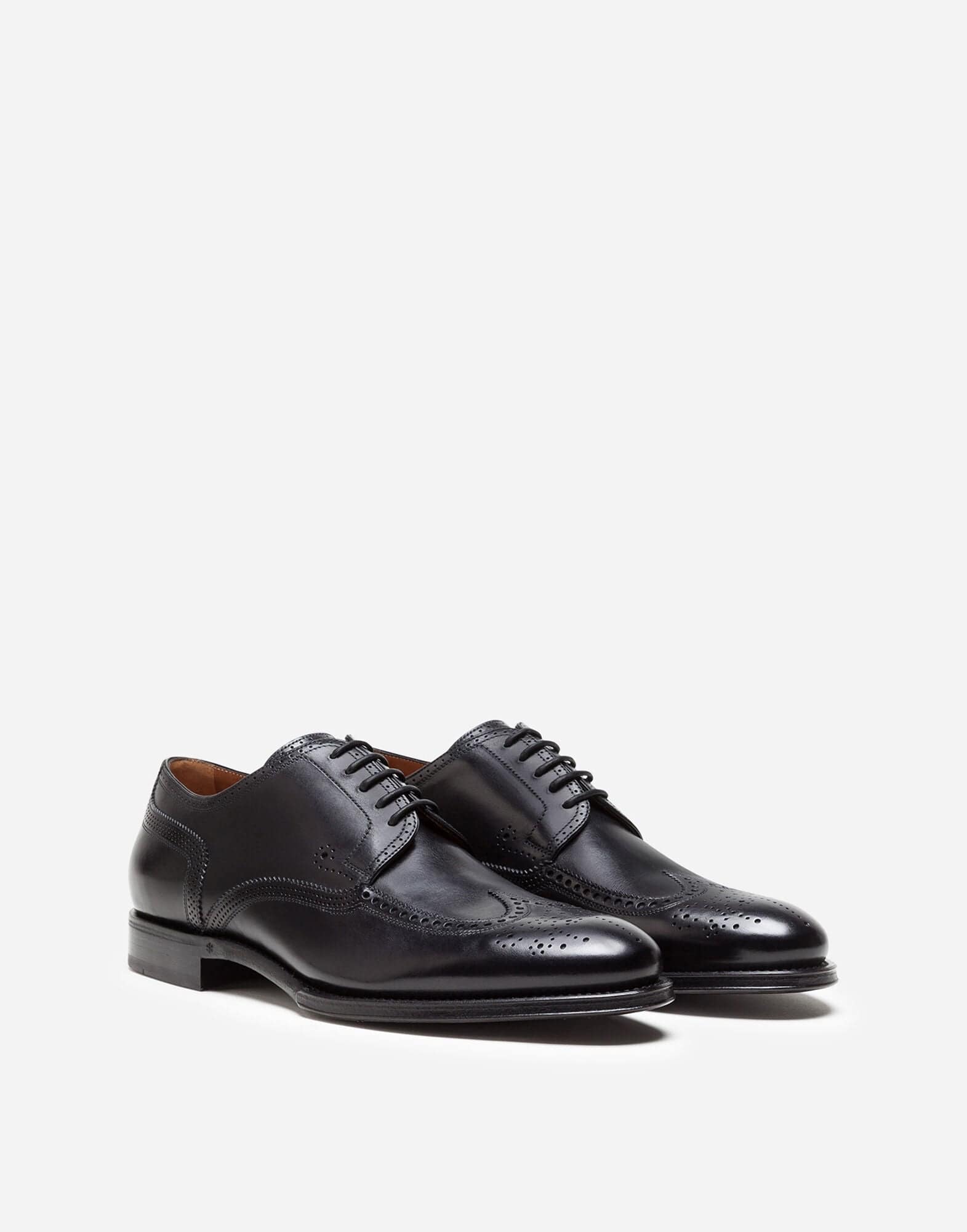 Dolce & Gabbana Brogue Detail Derby Shoes