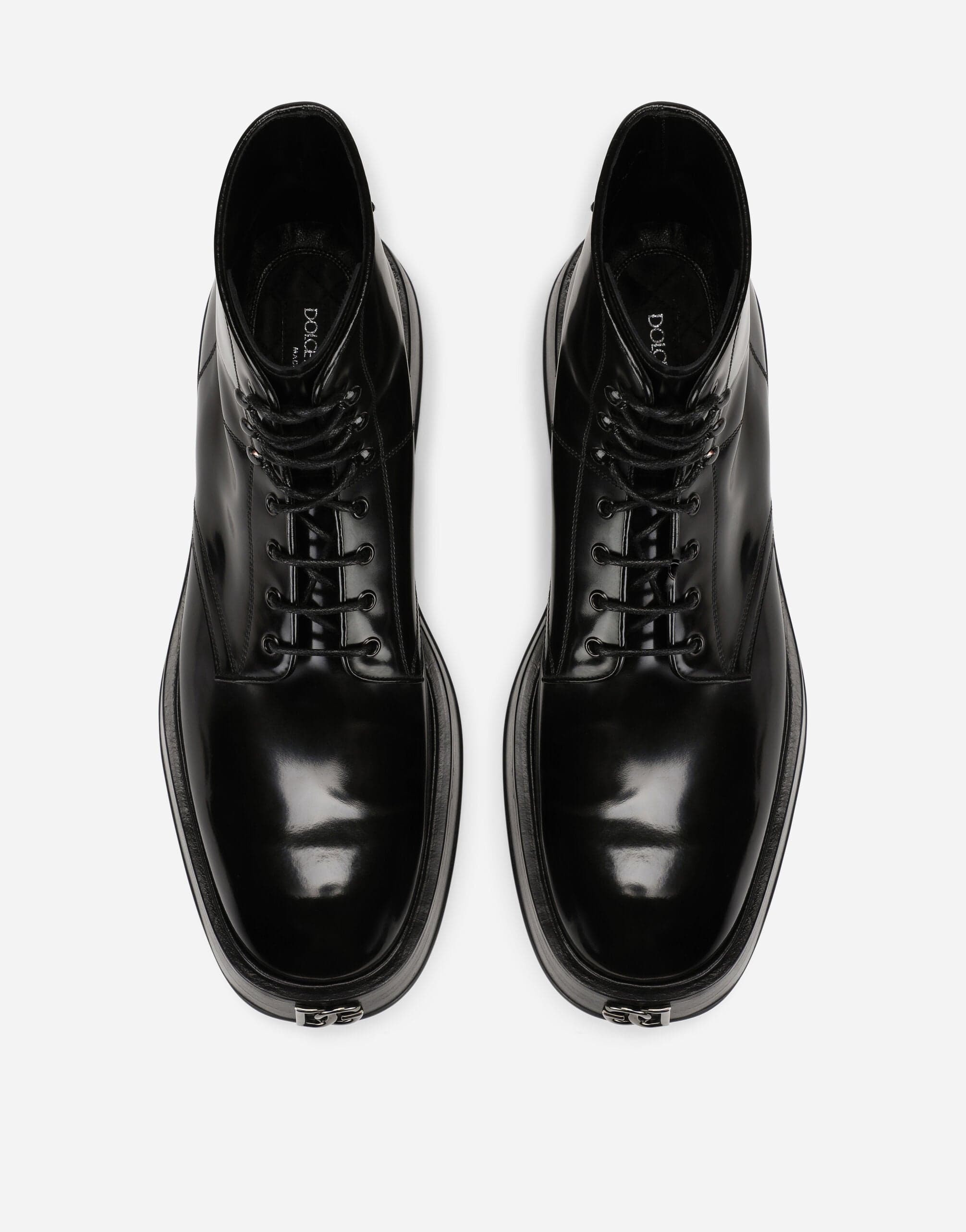 Dolce & Gabbana Brushed Calfskin Ankle Boots