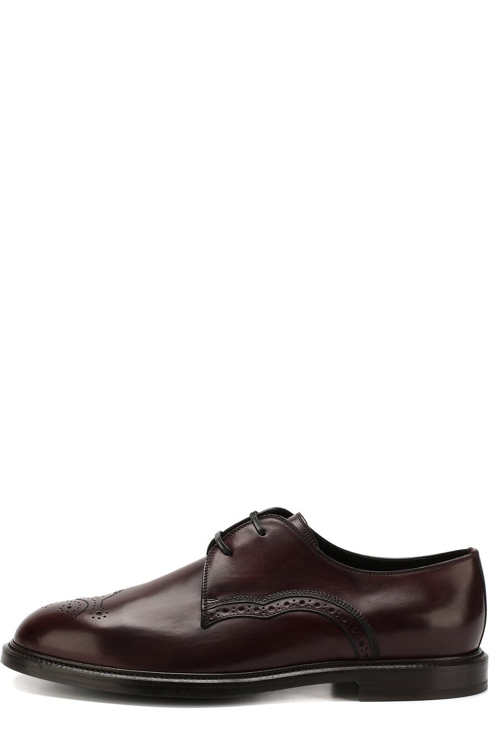 Dolce & Gabbana Brushed Leather Derby Shoes