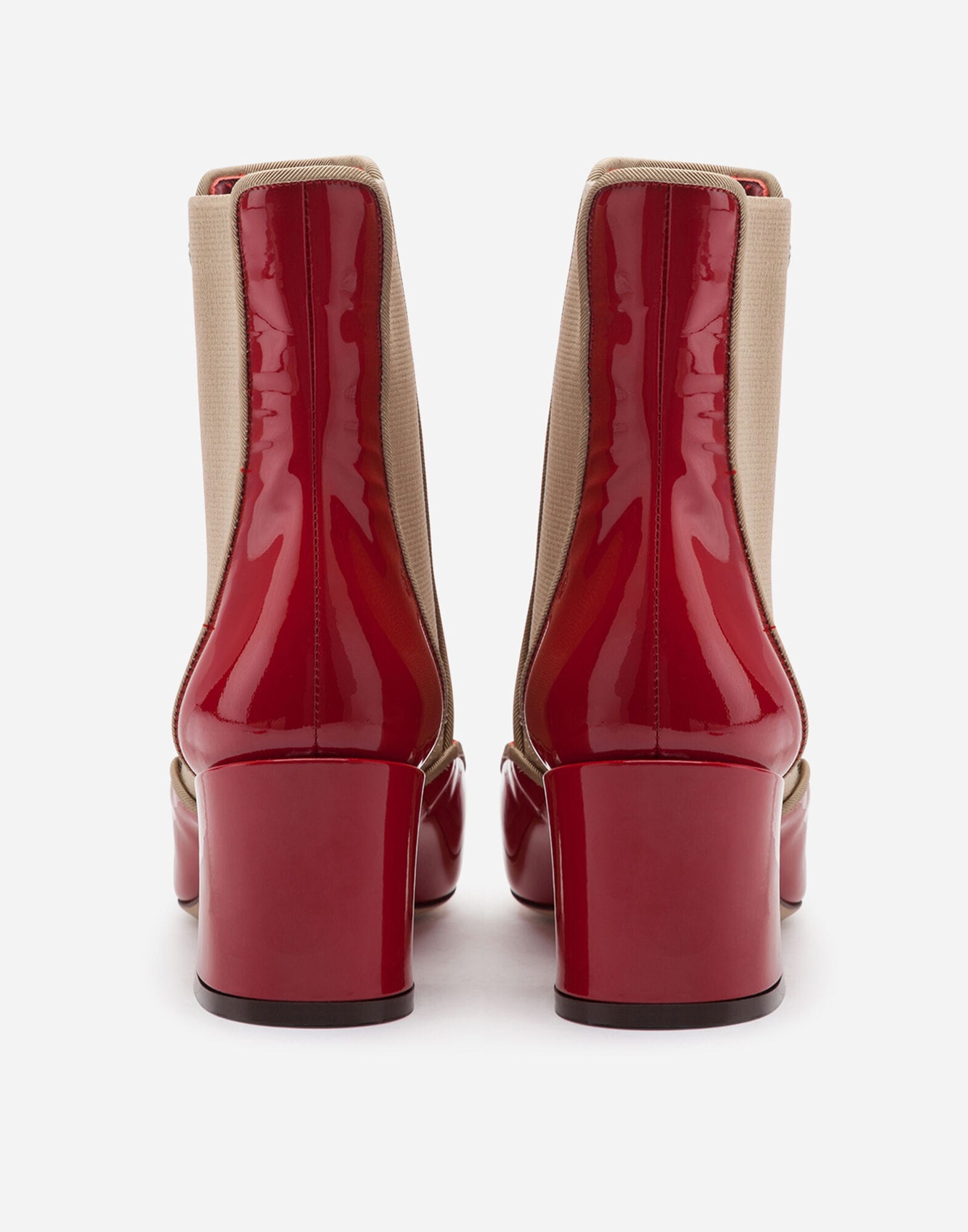 Dolce & Gabbana Button-Embellished Jackie Ankle Boots