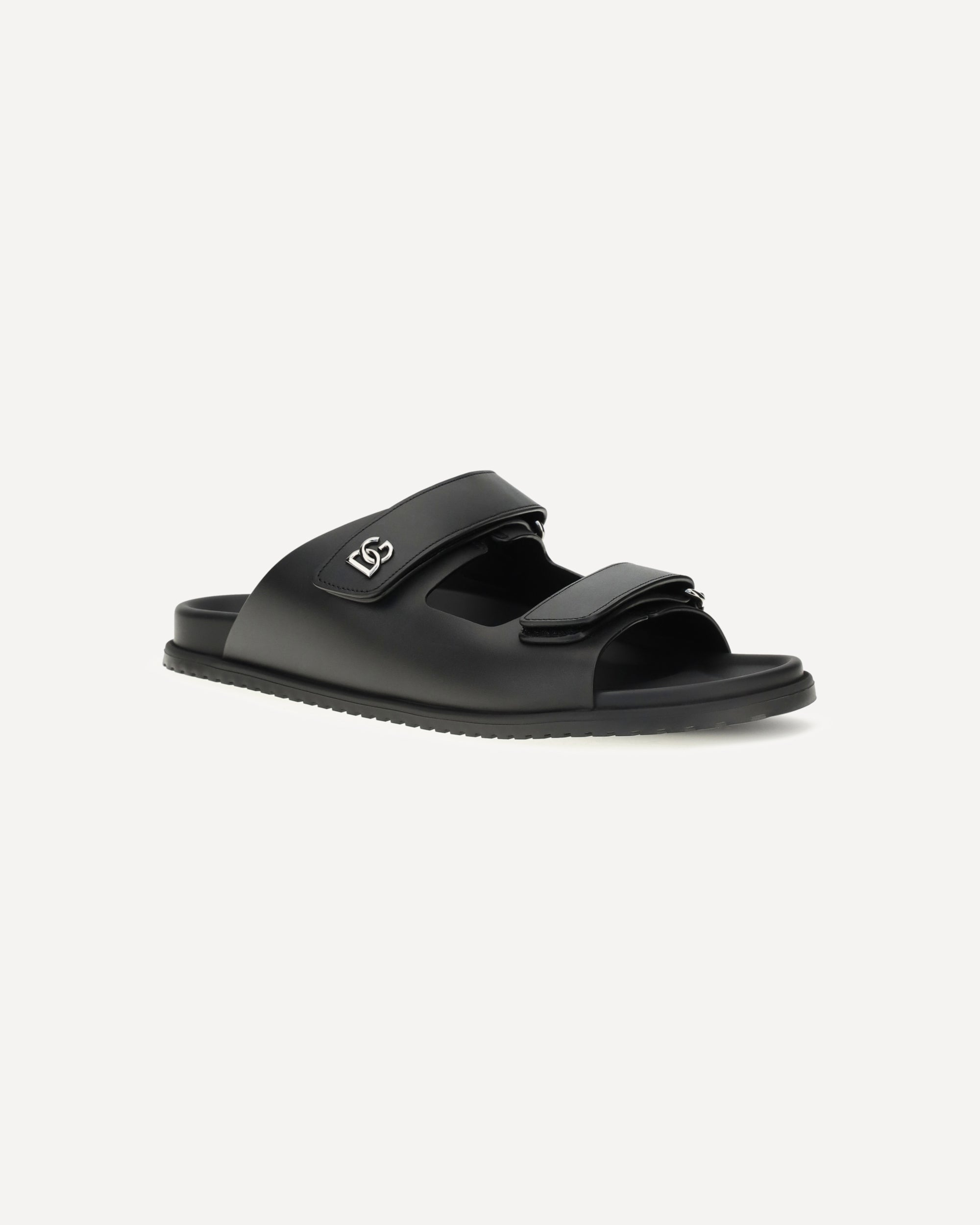 Dolce & Gabbana Calfskin Leather Sandals - alternate view