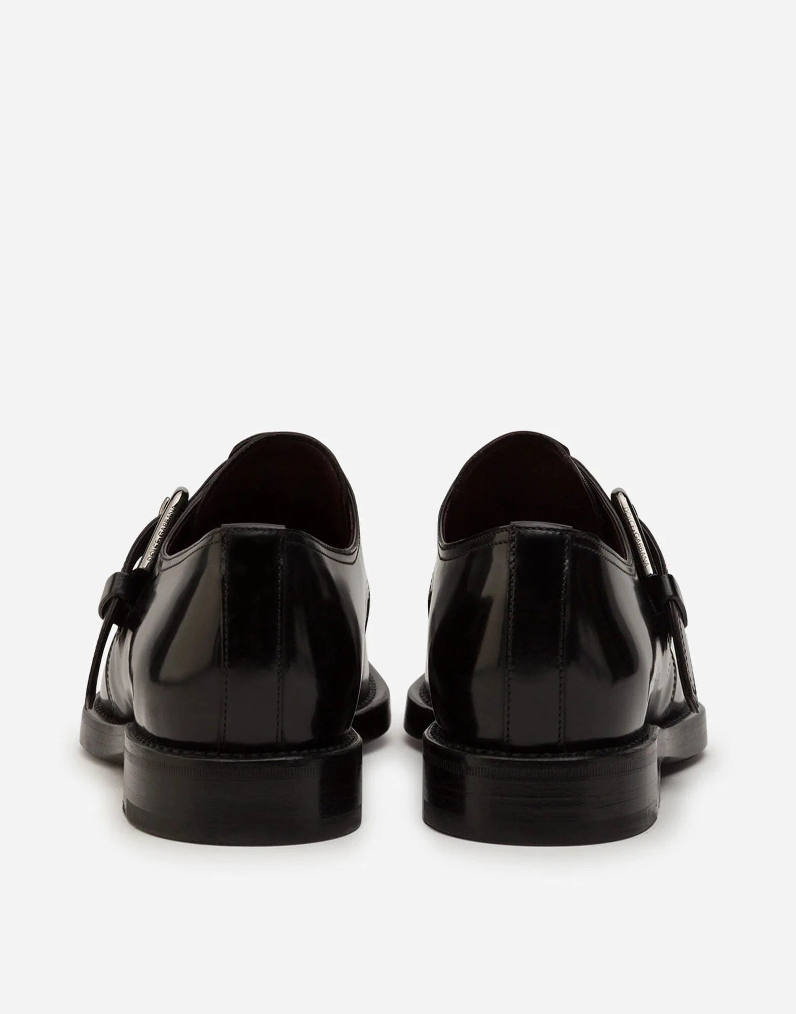 Dolce & Gabbana Calfskin Monk-Strap Shoes