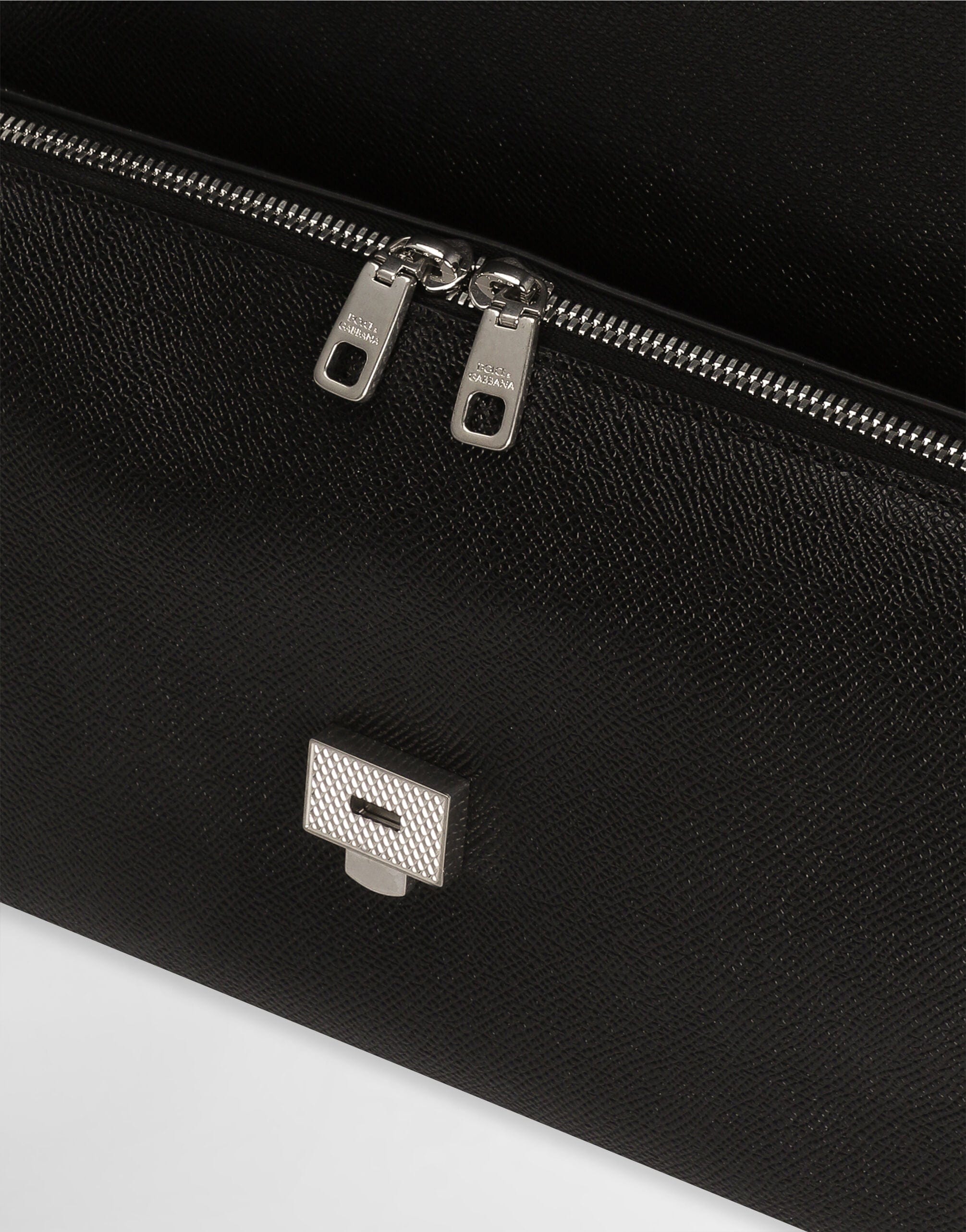 Dolce & Gabbana Calfskin Sicily Bag Shoulder Bag