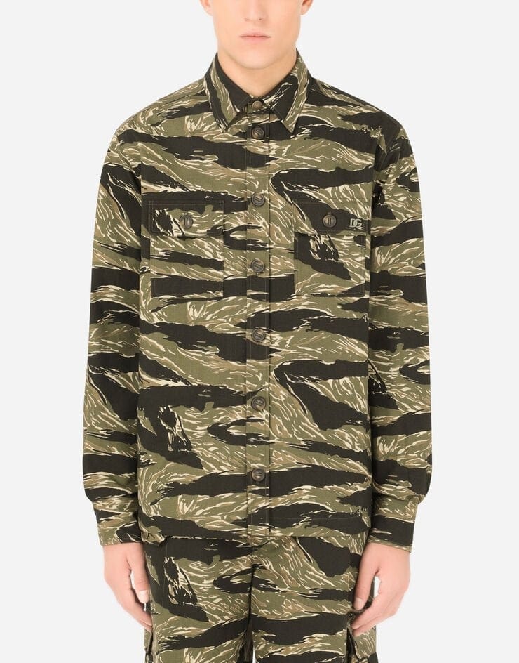 Dolce & Gabbana Camo-Print Jacket