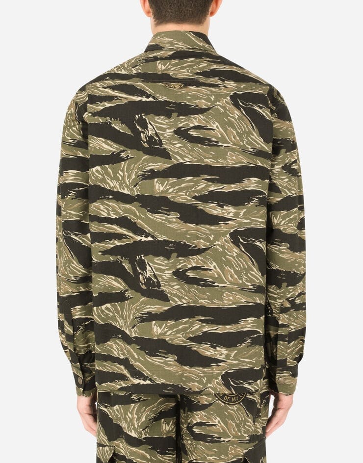 Dolce & Gabbana Camo-Print Jacket