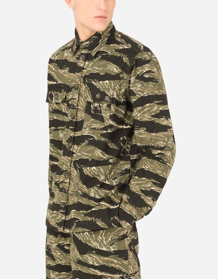 Dolce & Gabbana Camo-Print Jacket
