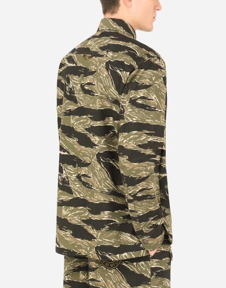 Dolce & Gabbana Camo-Print Jacket