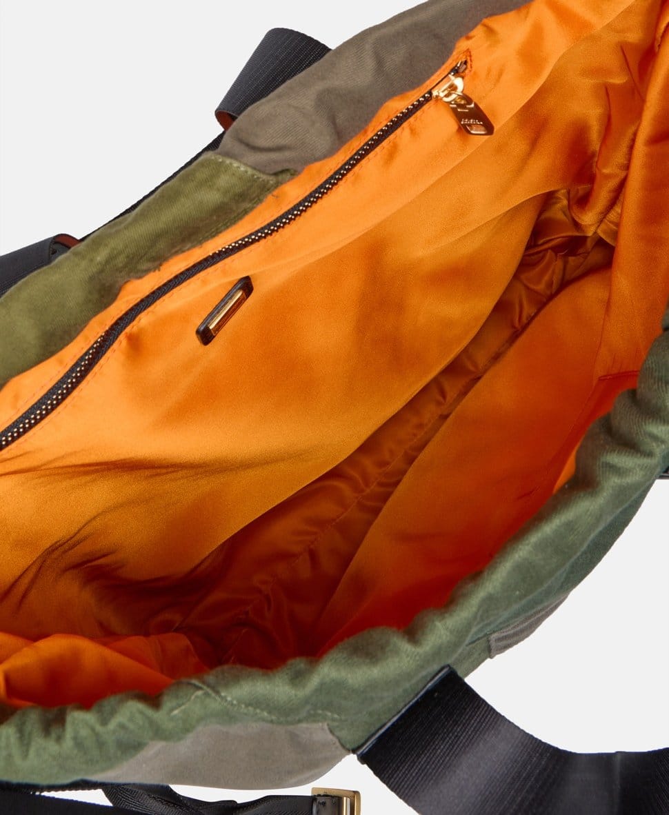 Dolce & Gabbana Camouflage Patchwork Backpack