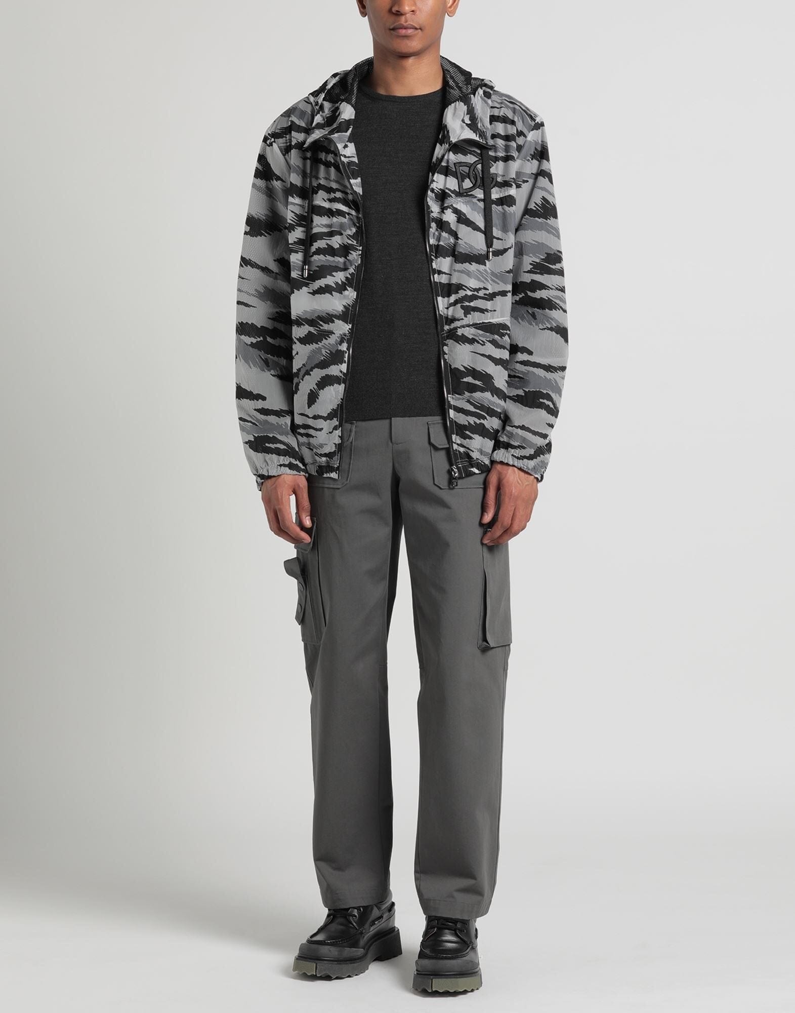 Dolce & Gabbana Camouflage-Print Hooded Sweatshirt - alternate view