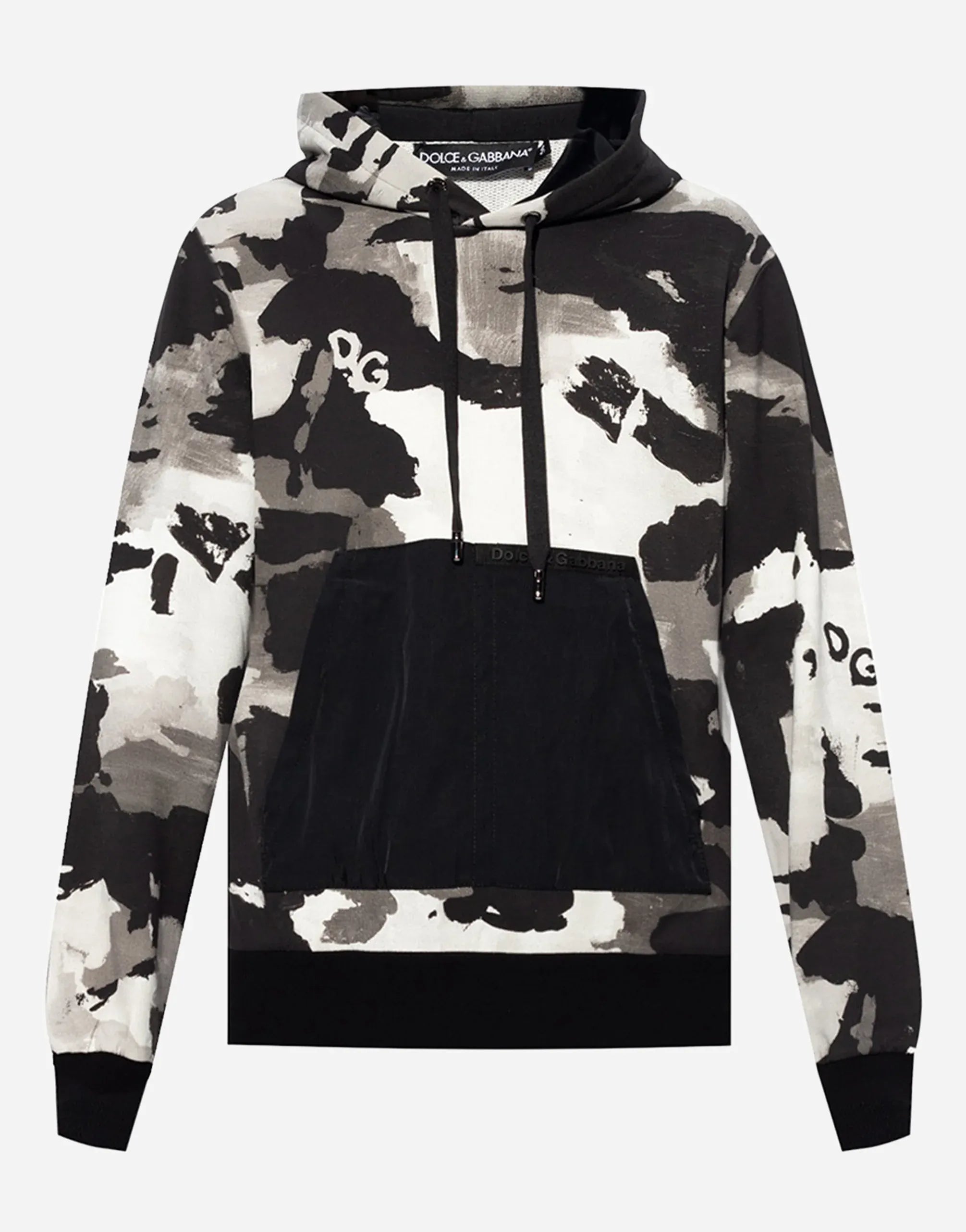 Dolce & Gabbana Camouflage Print Hoodie
