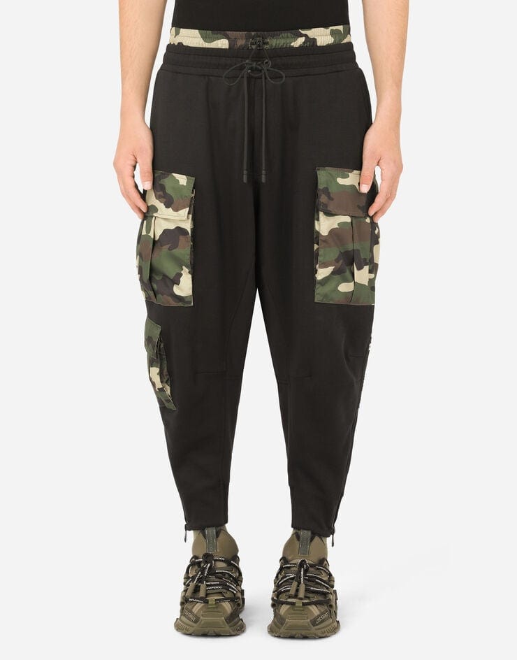 Dolce & Gabbana Camouflage-Print Jogging Pants