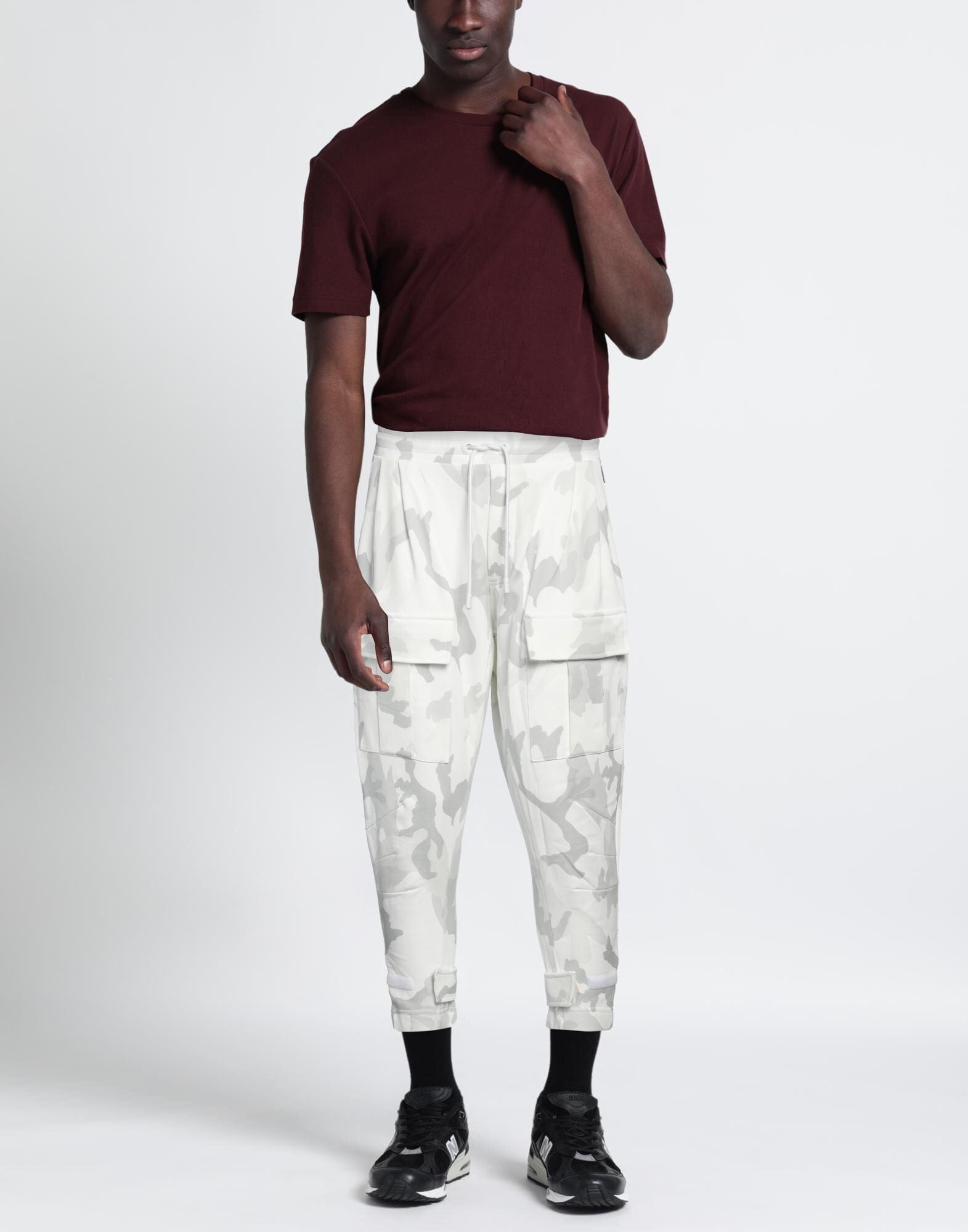Dolce & Gabbana Camouflage-Print Logo Jogging Pants