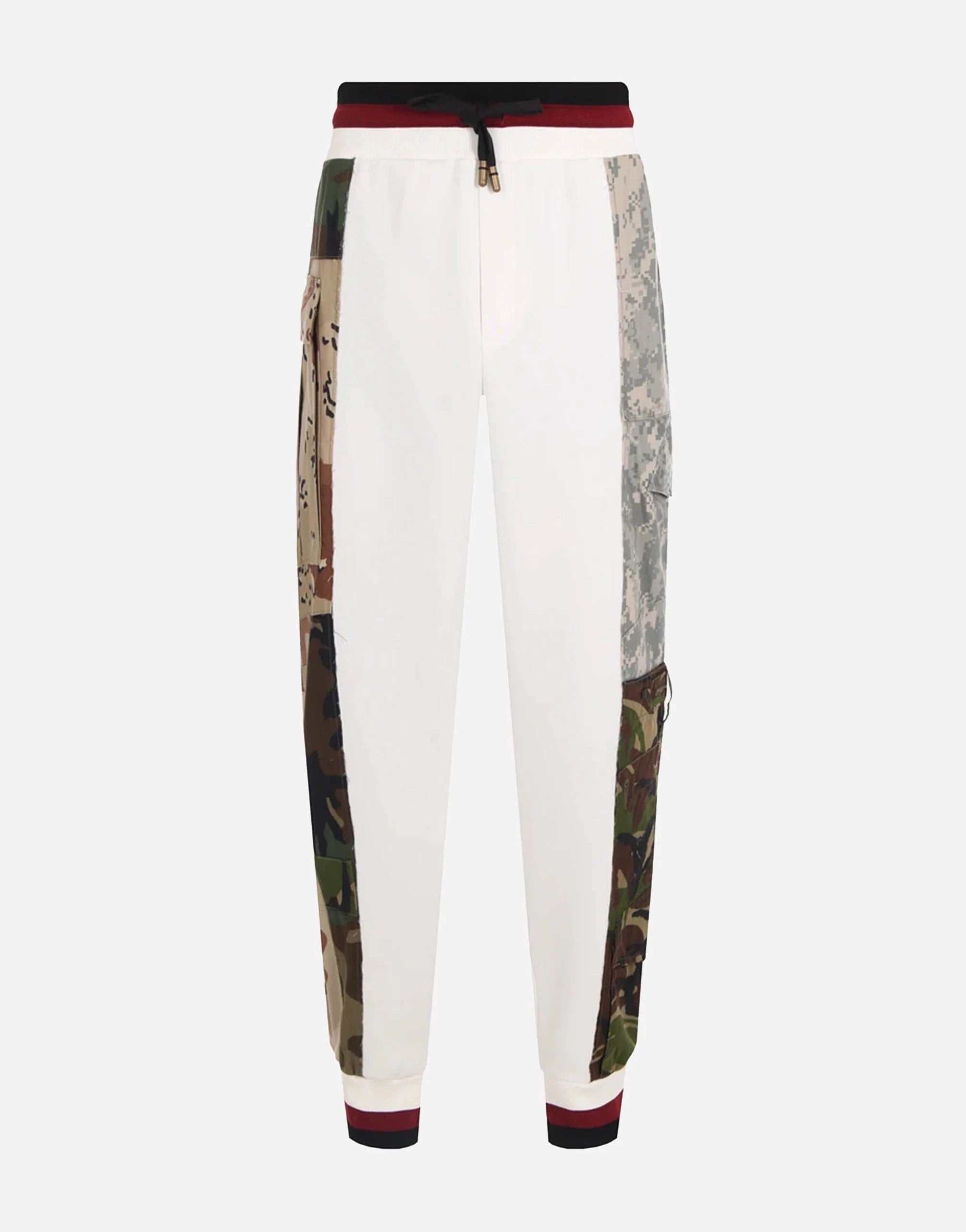 Dolce & Gabbana Camouflage-print Panelled Track Pants