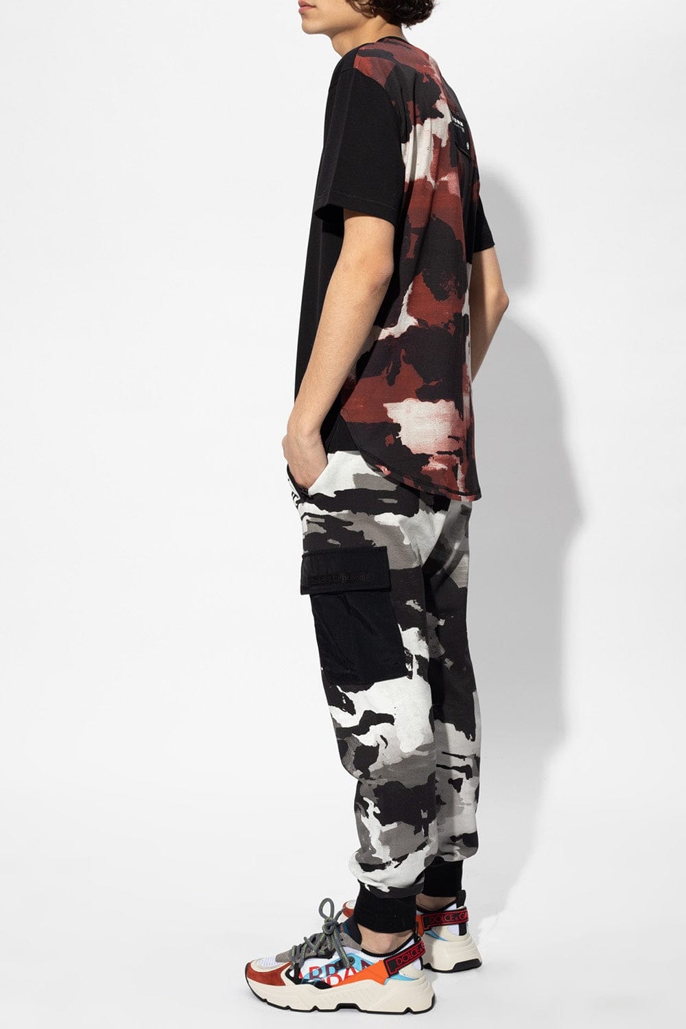 Dolce & Gabbana Camouflage Print T-Shirt
