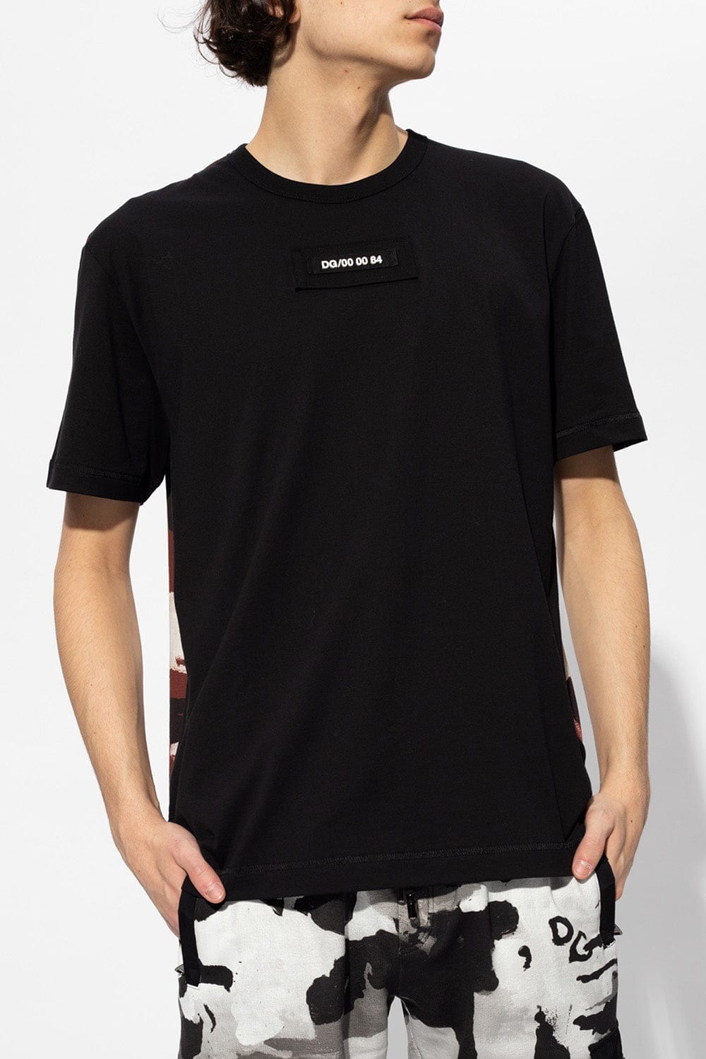 Dolce & Gabbana Camouflage Print T-Shirt