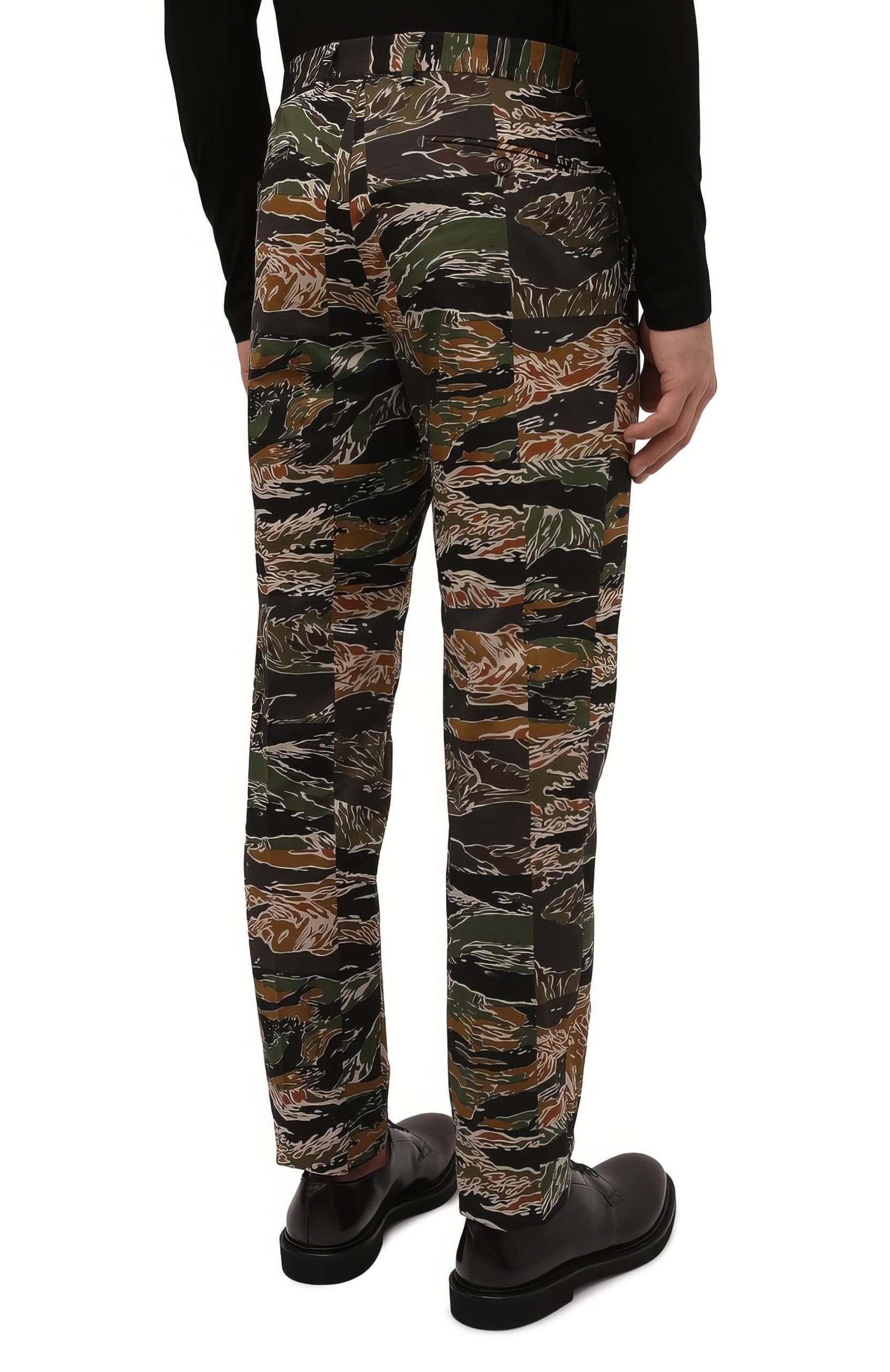 Dolce & Gabbana Camouflage-Print Taormina Two-Piece Suit