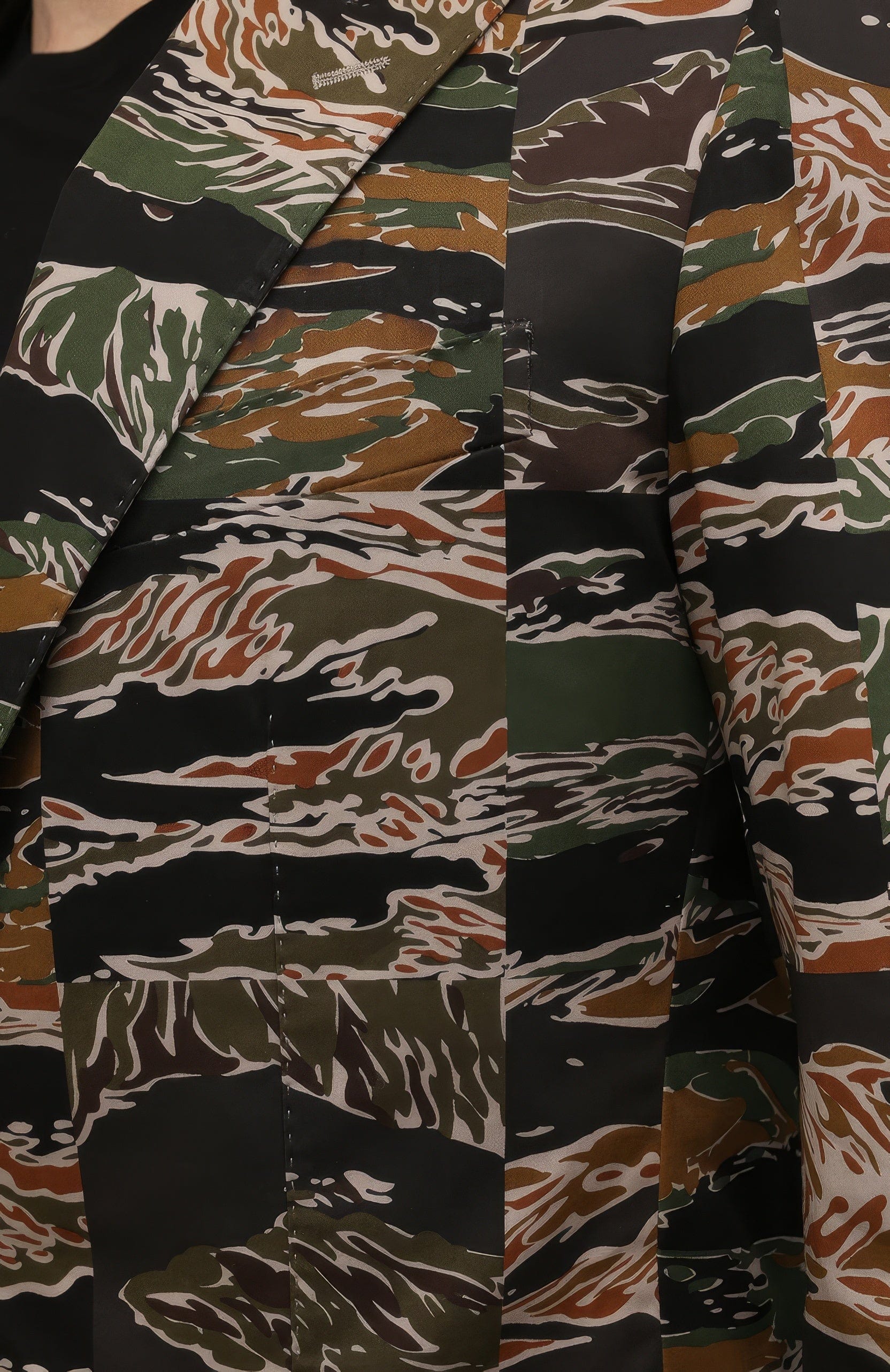 Dolce & Gabbana Camouflage-Print Taormina Two-Piece Suit